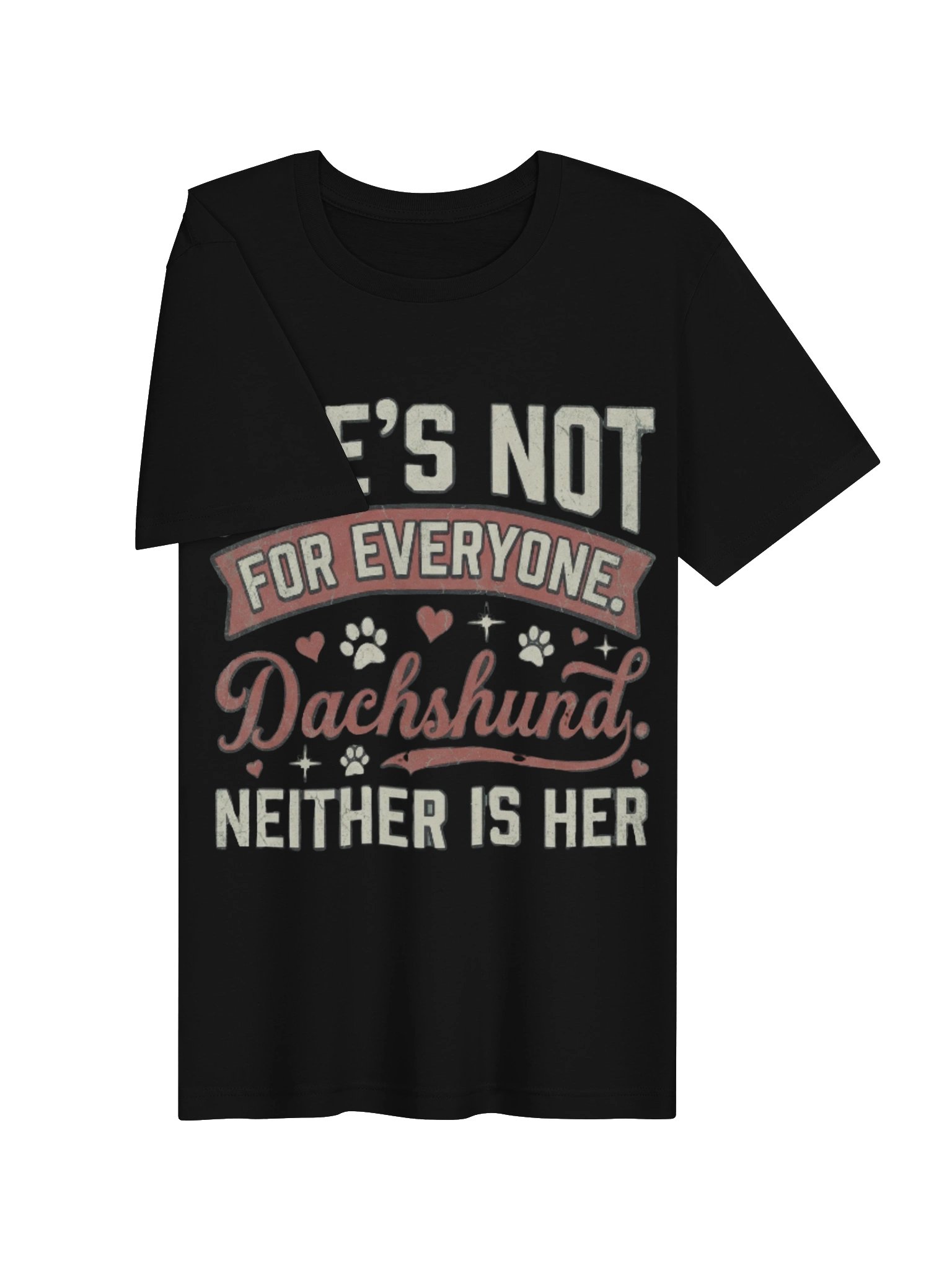 She's Not For Everyone Dachshund T-Shirt - Vintage Soft Wiener Dog Mom Tee product image (18)