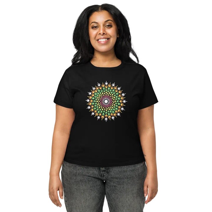 Pastel Dot Mandala Women's T-Shirt product image (1)