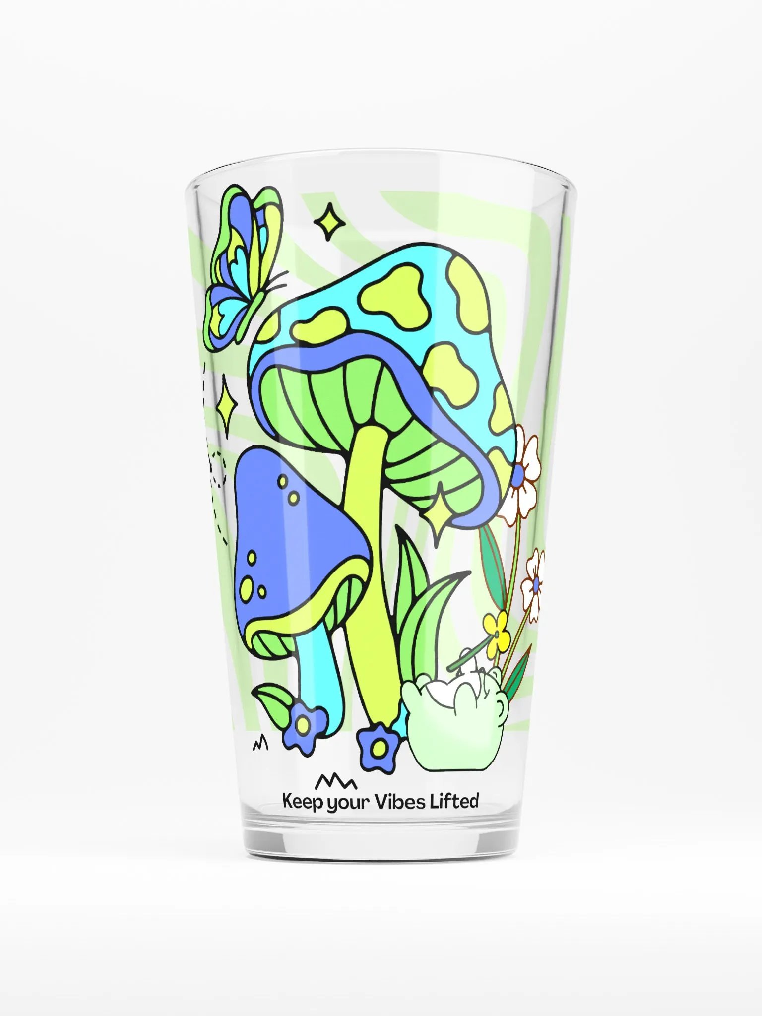 Keep your Vibes Lifted Glass product image (1)