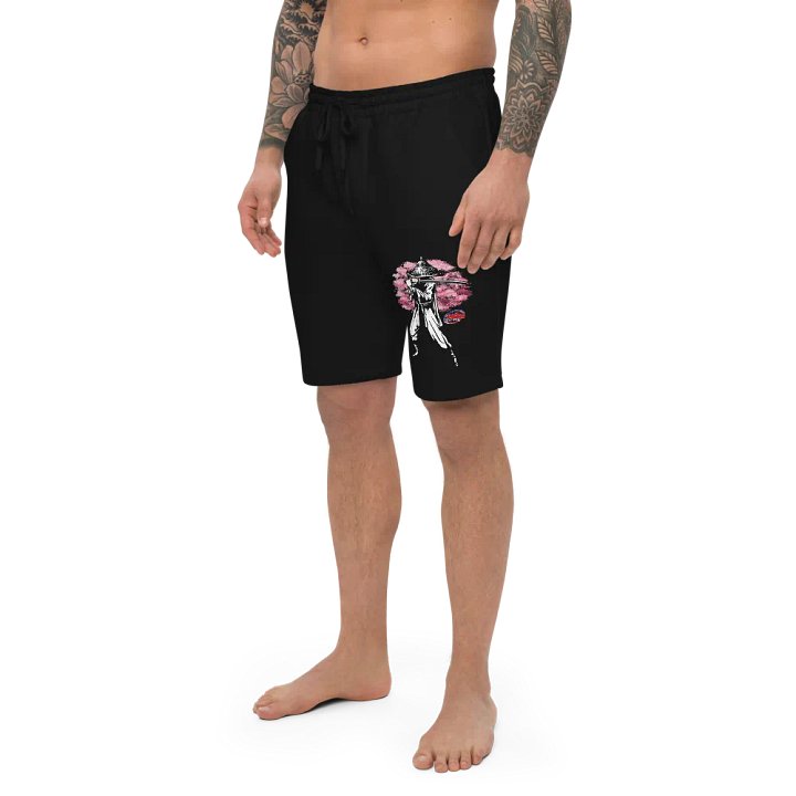 Cherry Blossom & Samurai Fleece Shorts product image (2)