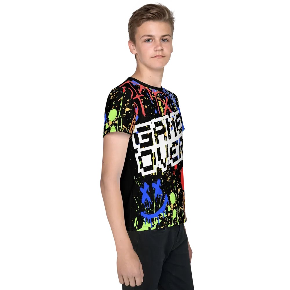 Game Over Youth Size T shirt product image (4)