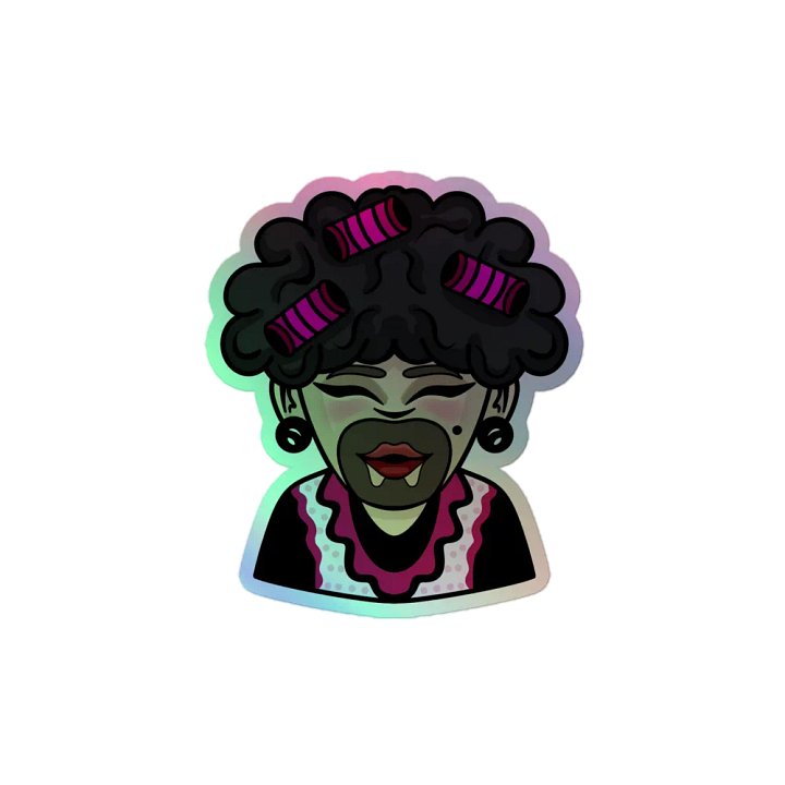 Lunch Lady Holographic Sticker product image (2)