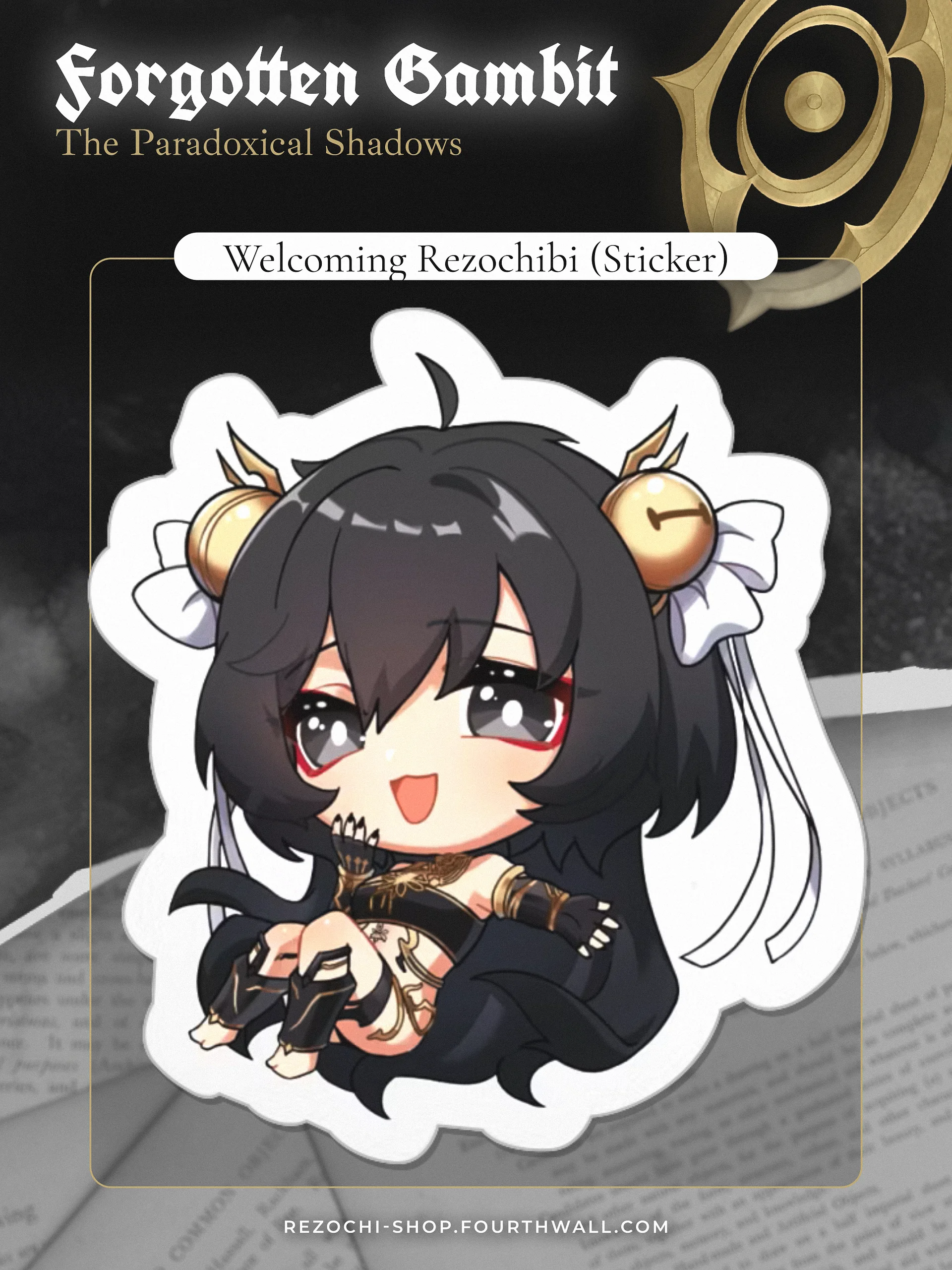 Welcoming Rezochibi ※ Sticker product image (1)