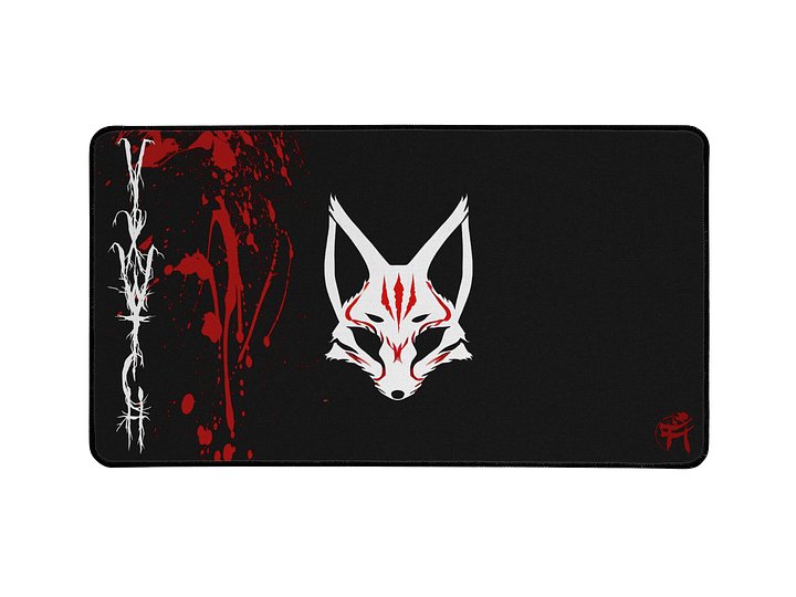 【VIXWYTCH】 Fox Mask Metal Desk Mat 12