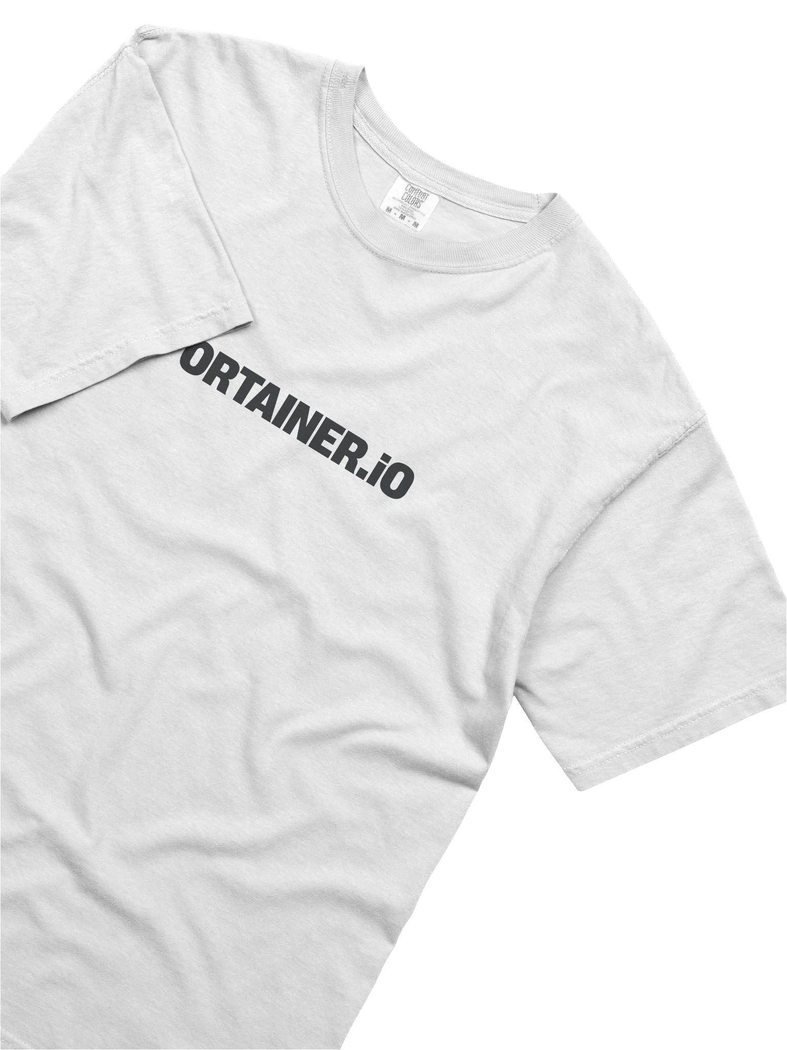 Portainer Tshirt - Kube with no BS - White product image (5)