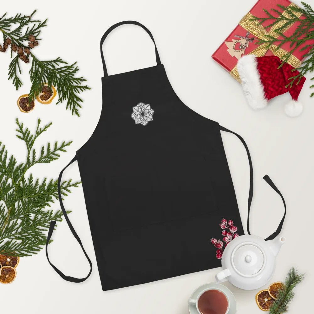 Flower Mandala Embroidered Apron product image (8)