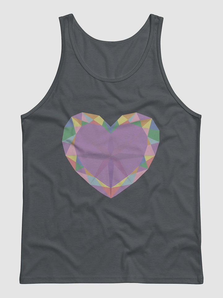 Crystal Heart Pride Tank Top product image (1)