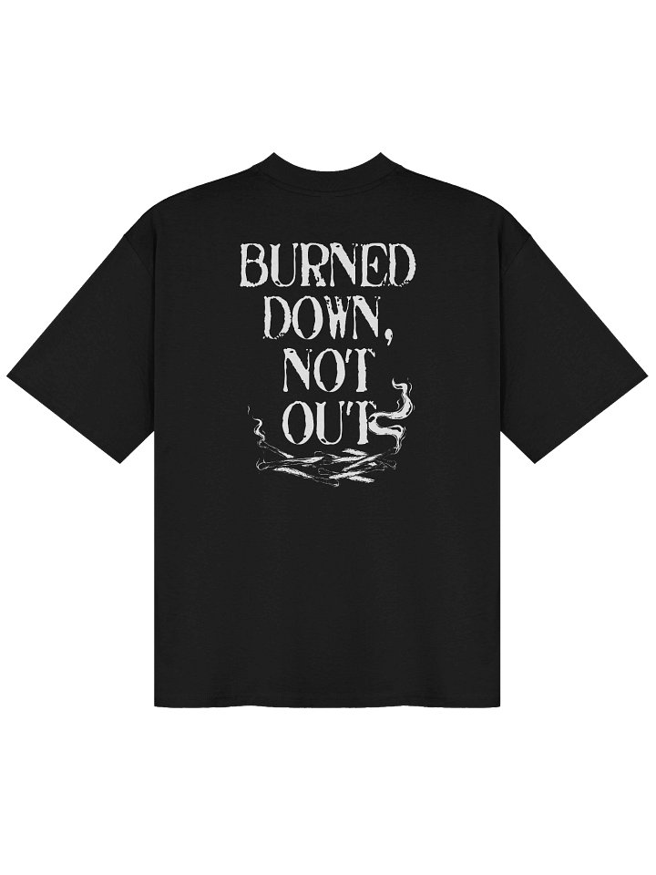 Burned Down Oversized T-Shirt product image (2)