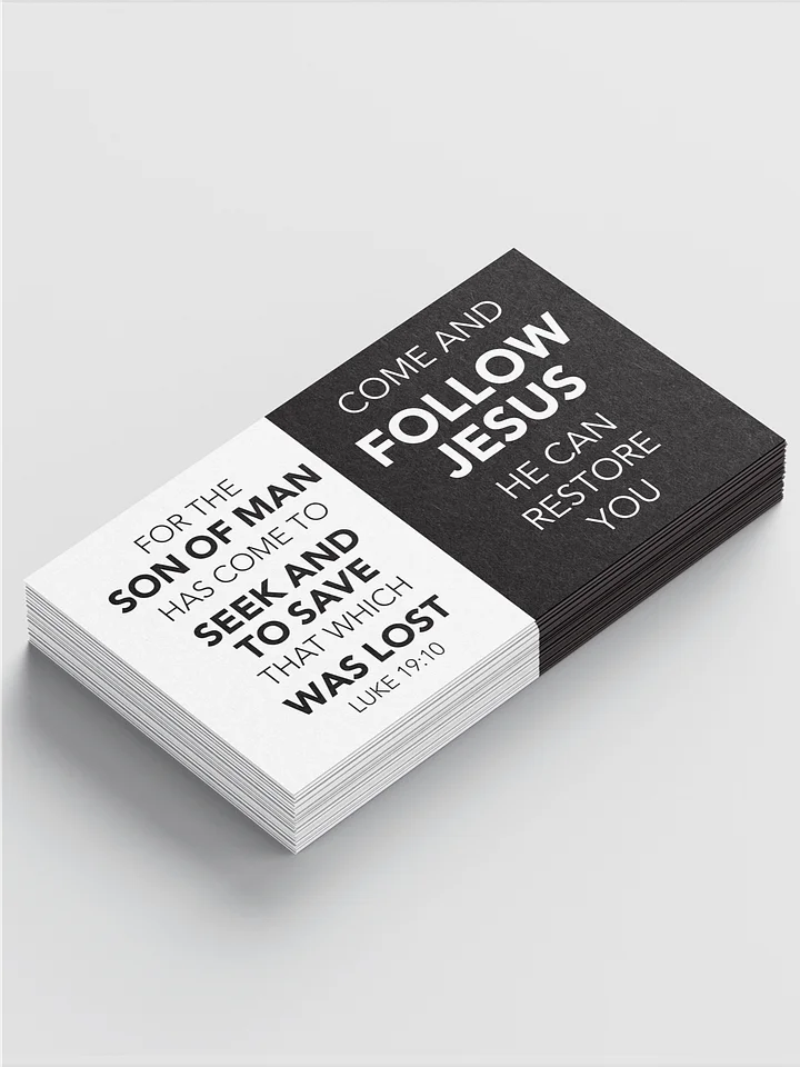 "Follow Jesus" Gospel Tract - Free File Download product image (1)