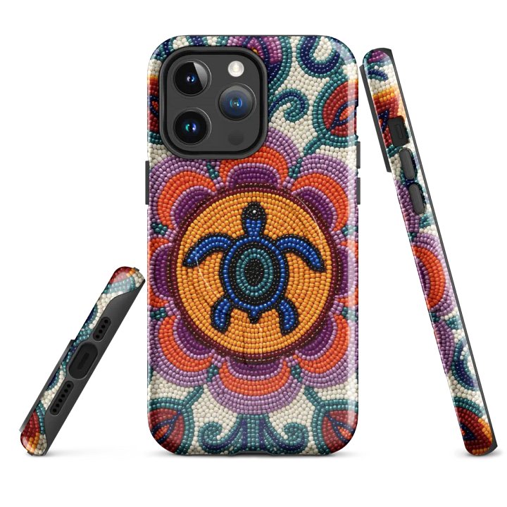 Turtle Blossom Beaded iPhone® Case product image (4)