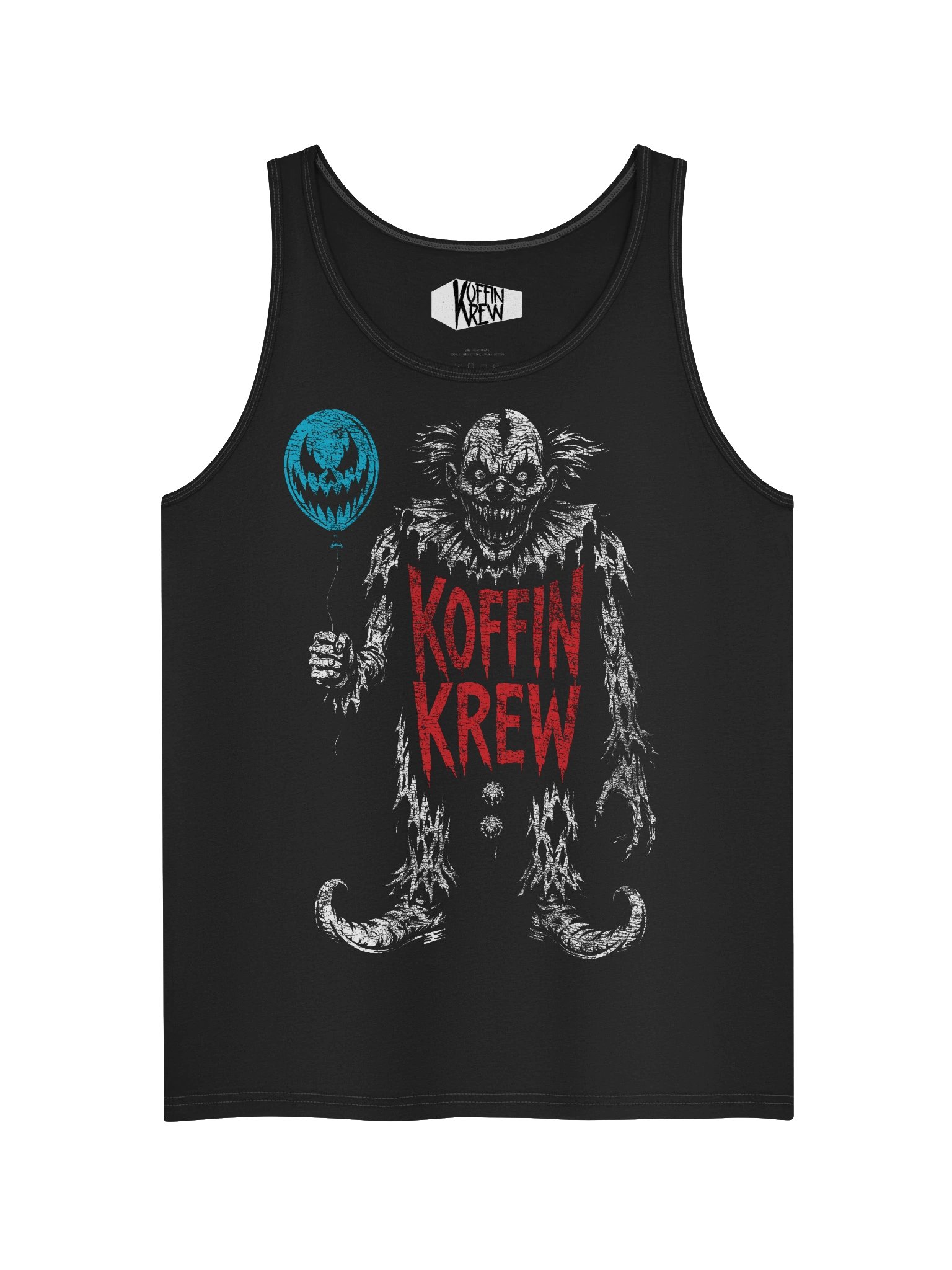 Cursed Clown Jersey Tank product image (1)