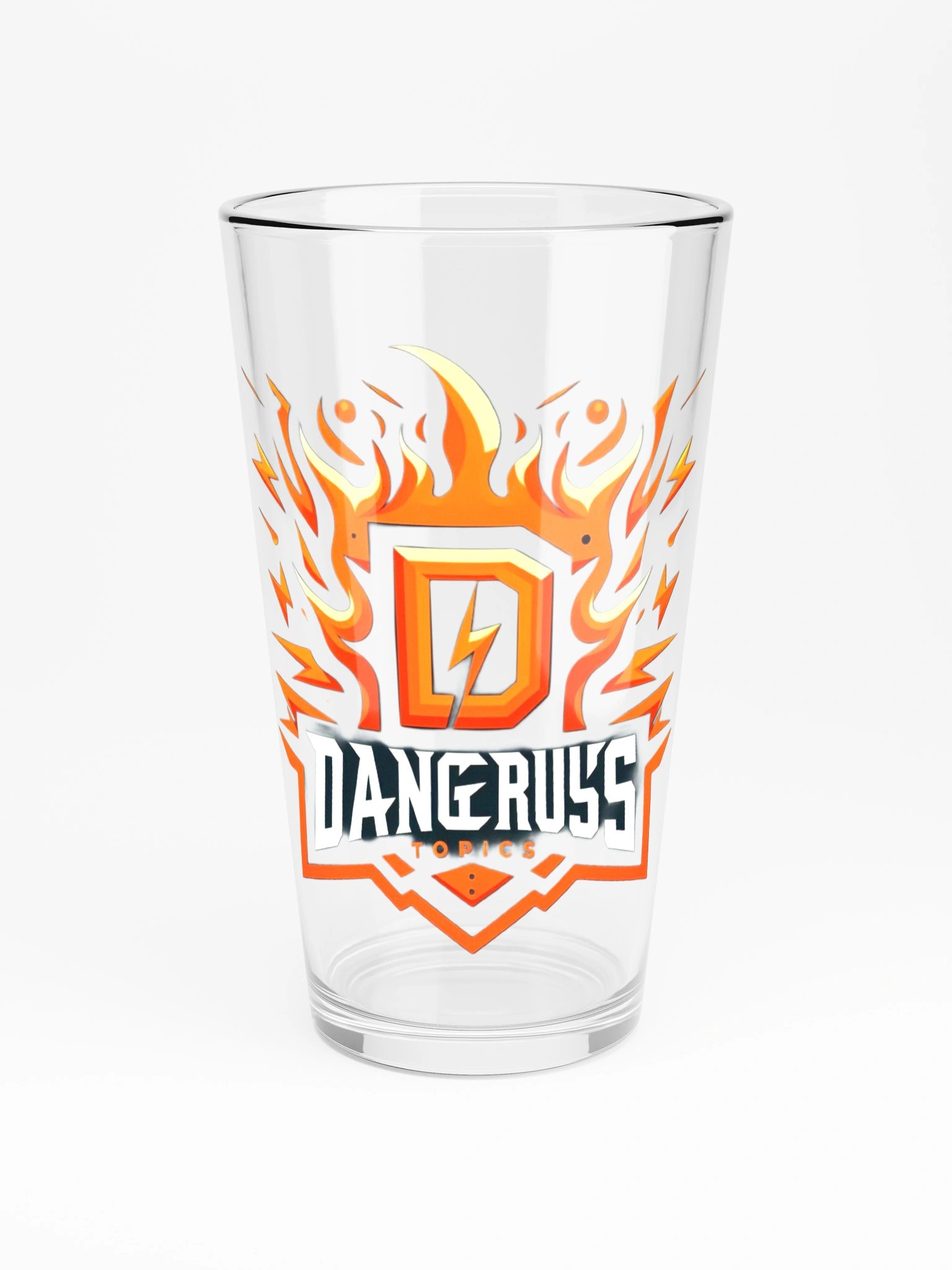 DangeRuss Topics Shaker Pint Glass product image (3)