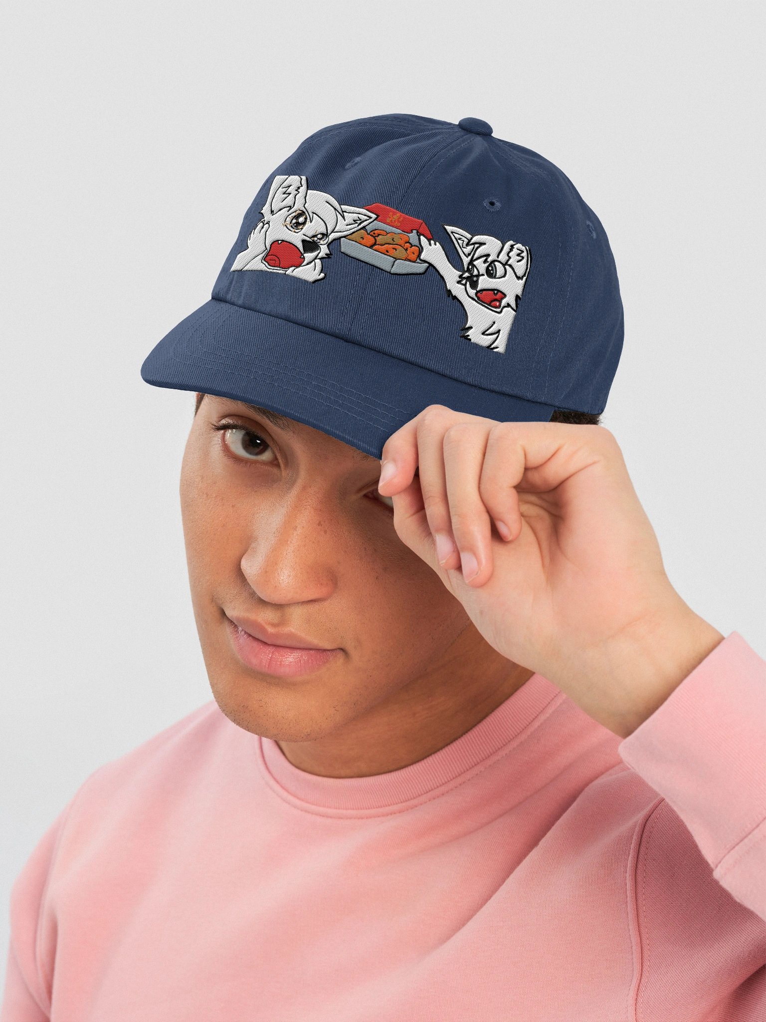 Woah Look! Nuggies! Dad Hat product image (5)