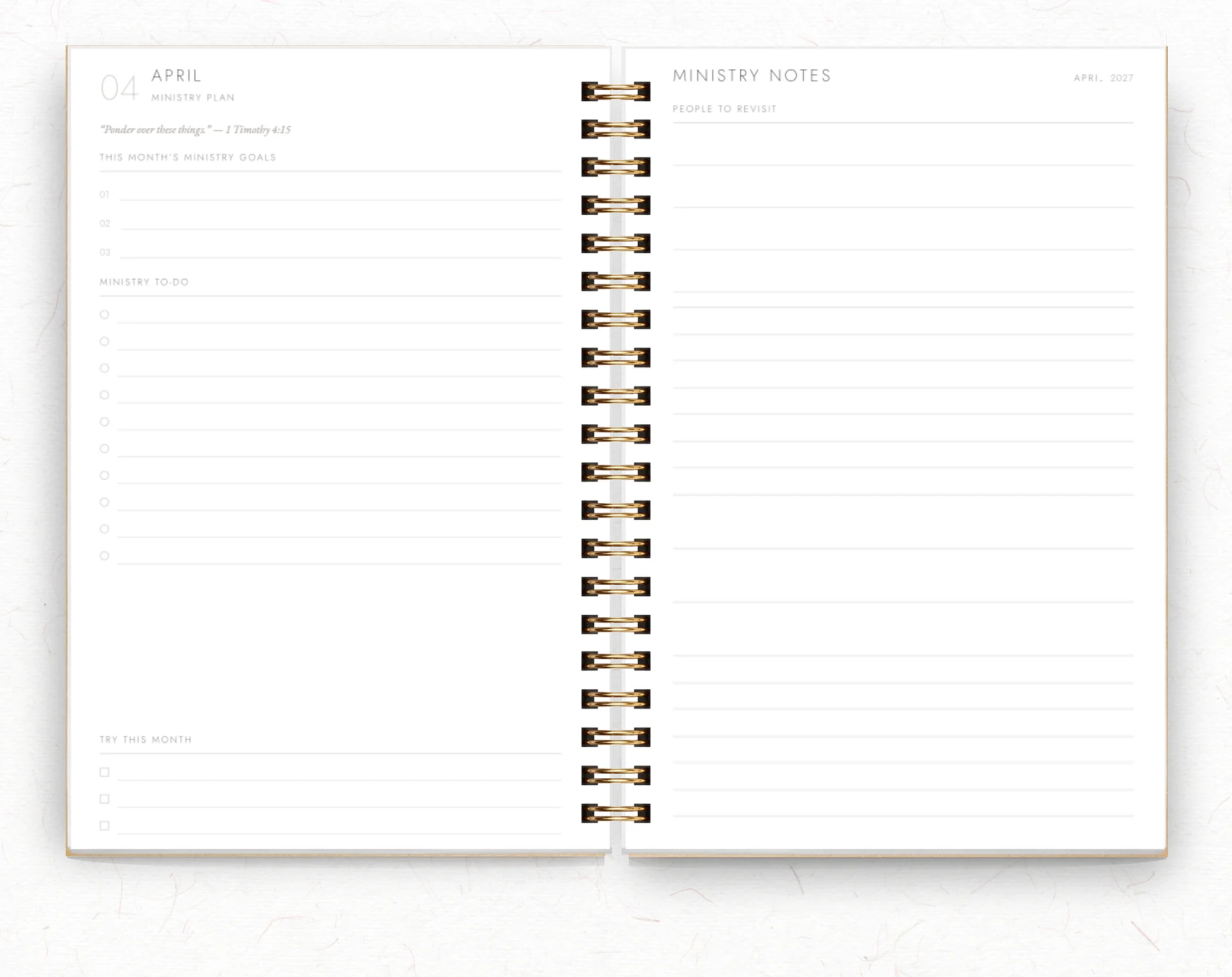 2026-2027 Ministry Planner product image (19)