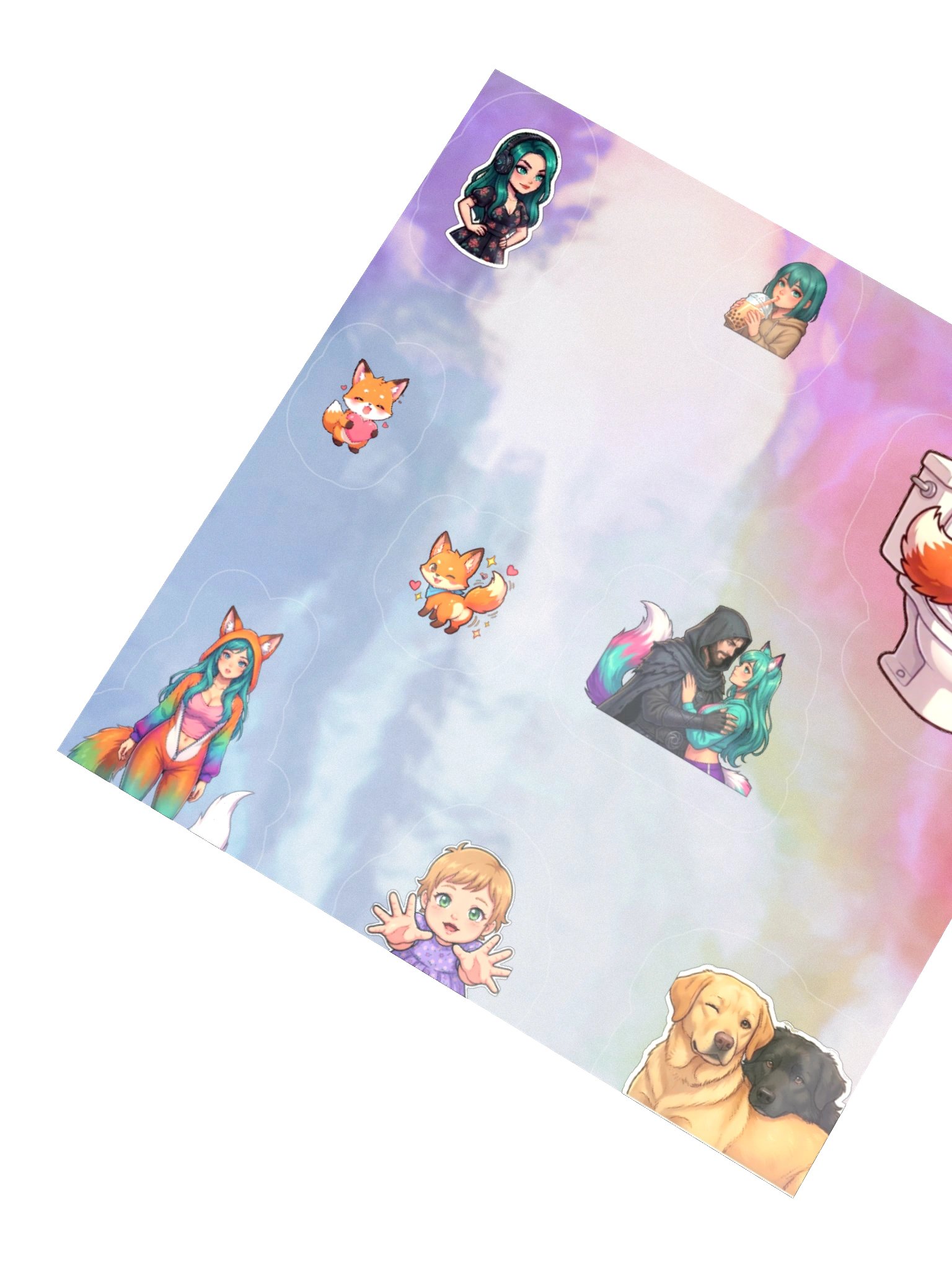 Vixie Emote Stickers product image (4)