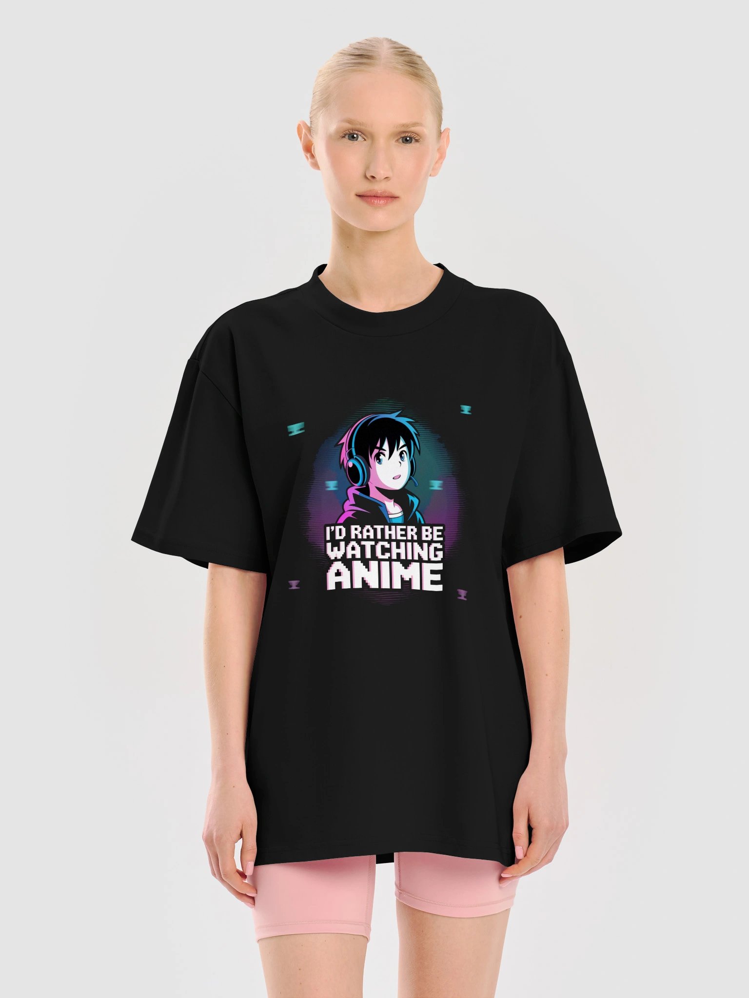 I'd Rather Be Watching Anime T-Shirt product image (9)
