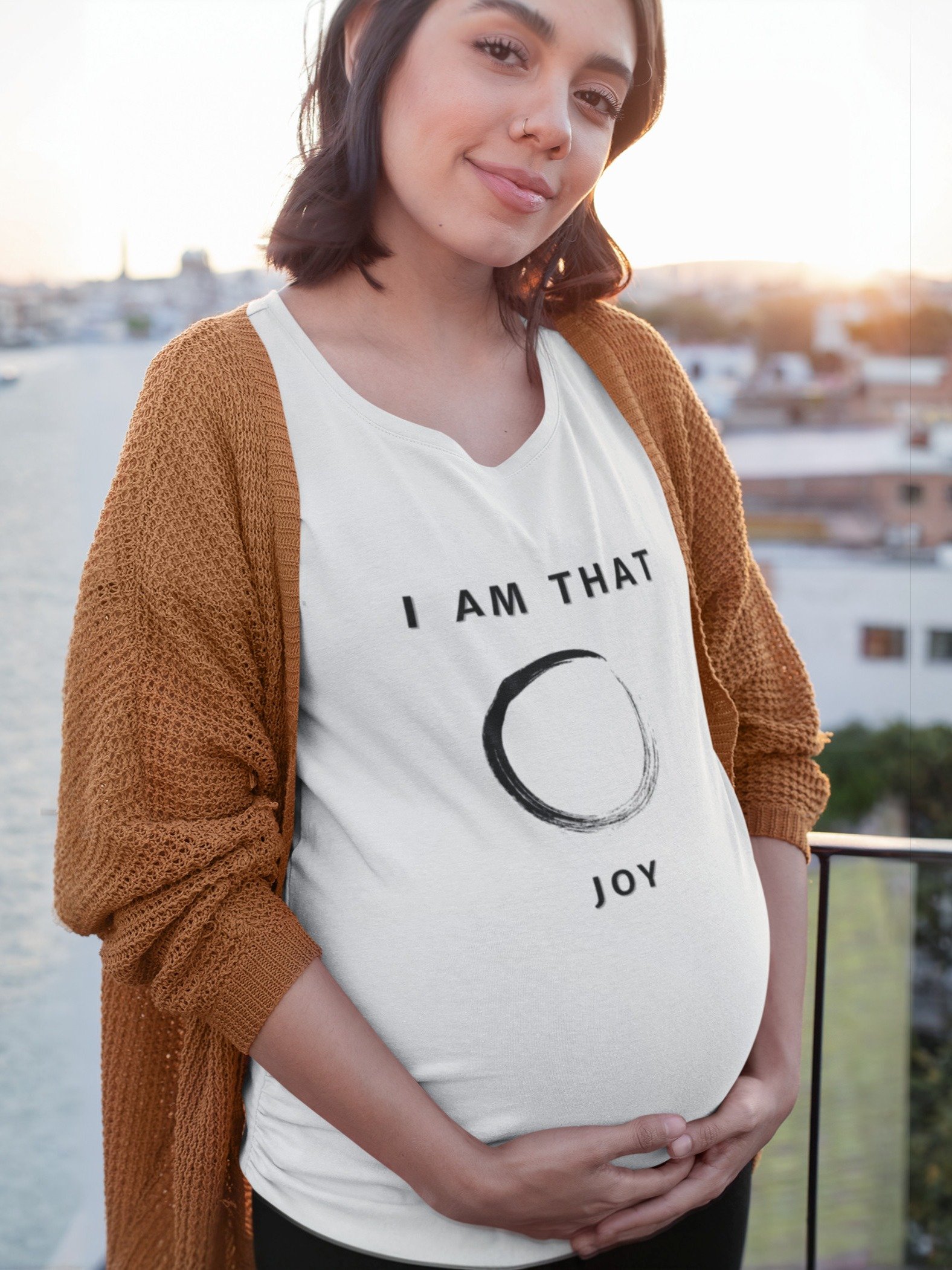 Unisex T-Shirt - JOY (Vertical Flow) product image (1)