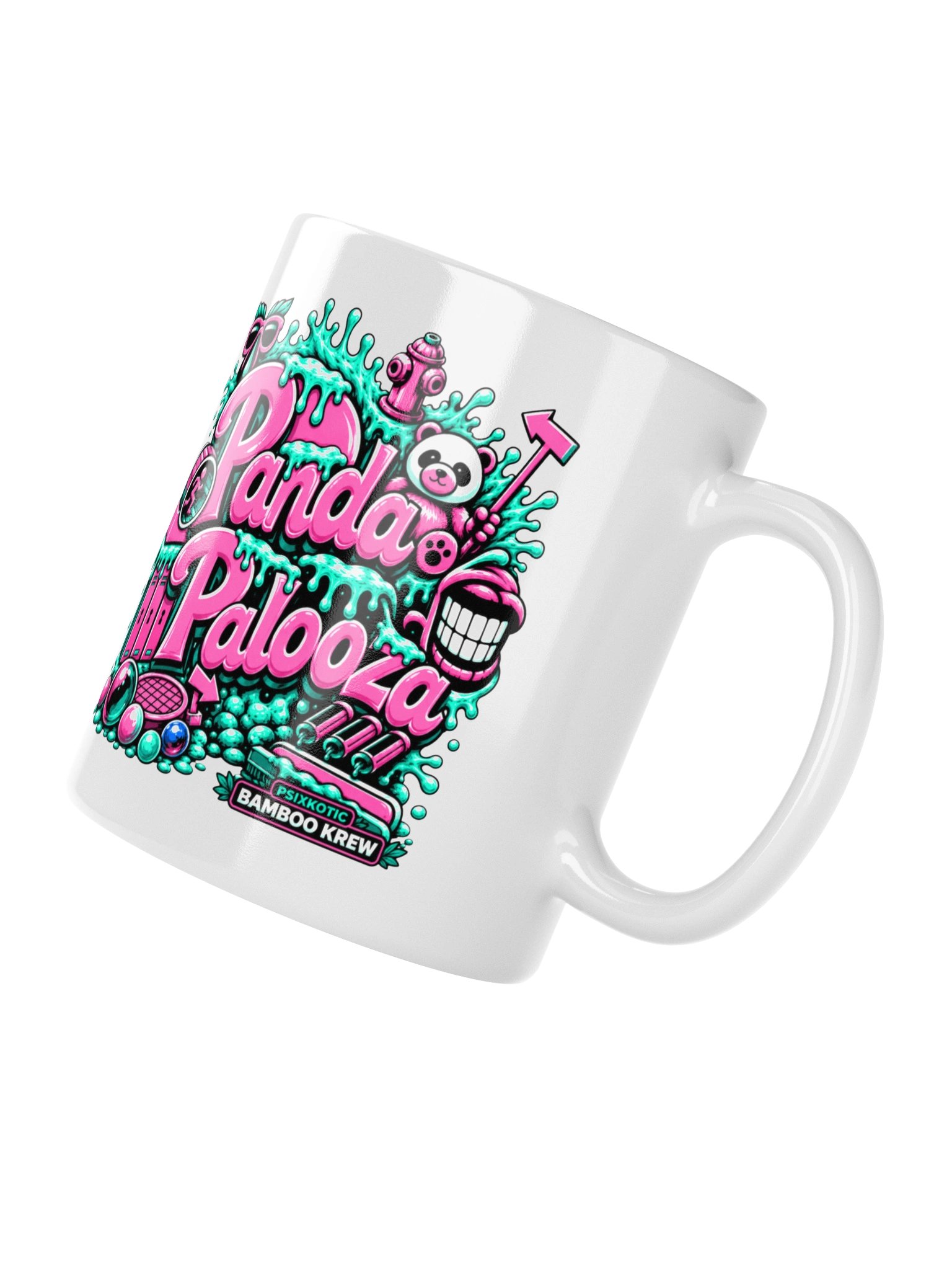 Panda Palooza Neon Street-Art Mug product image (11)