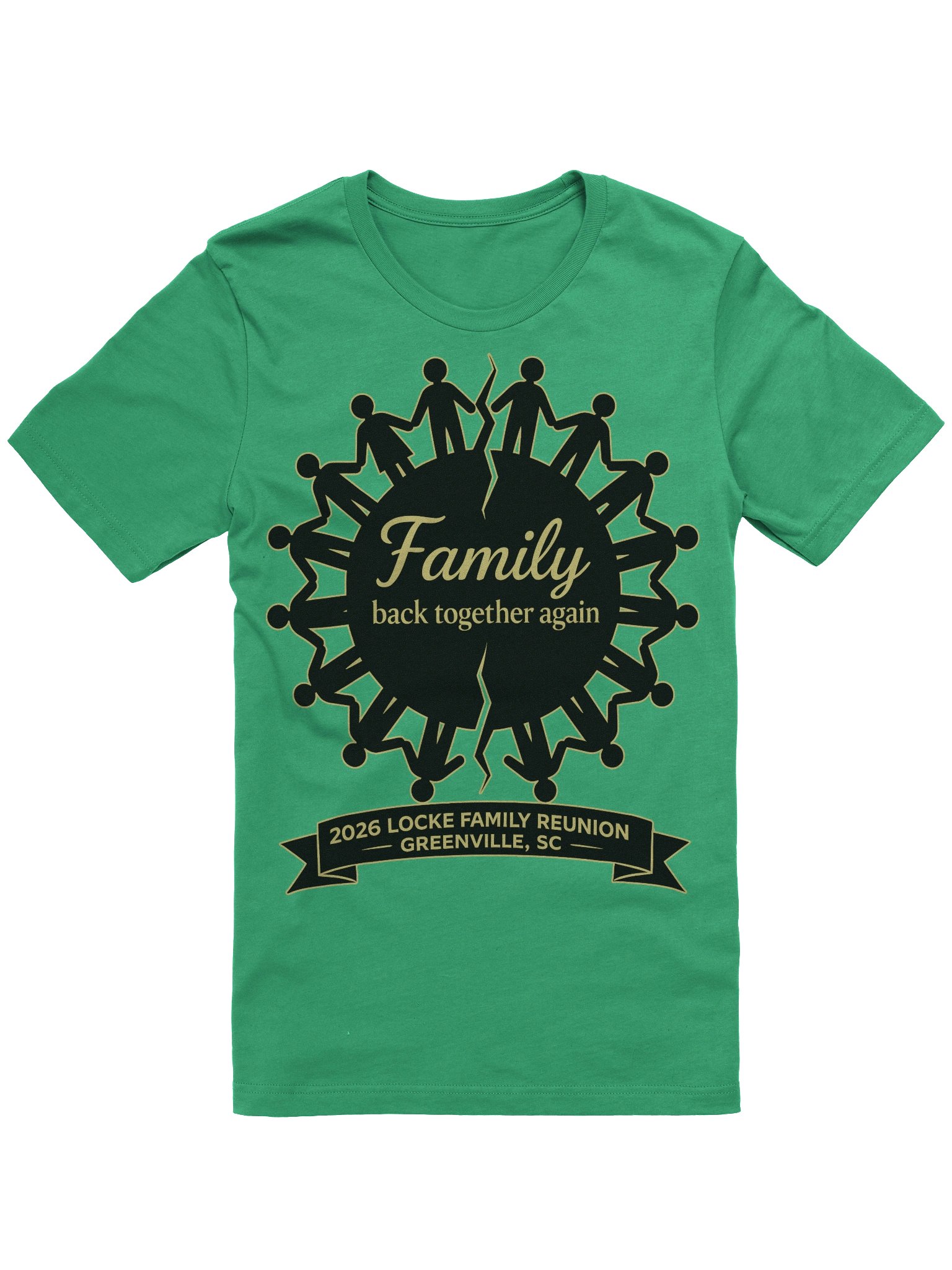 Family Reunion with Gold writing product image (1)