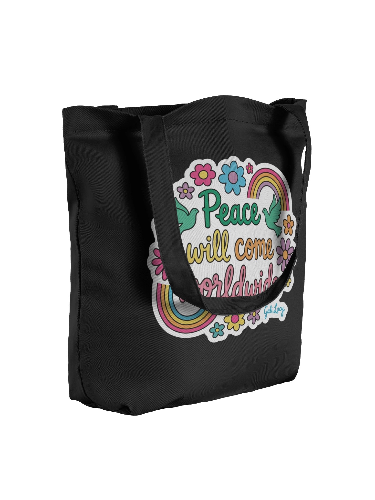 Peace Will Come Worldwide - Tote Bag product image (4)