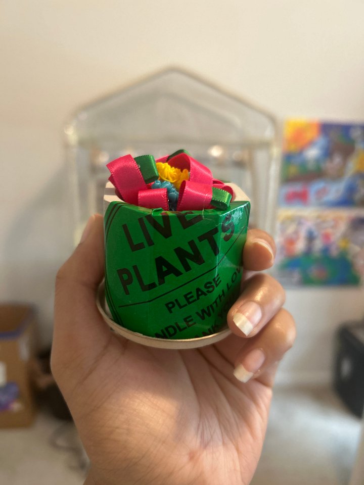 Addy’s artsy flower in pot #6 product image (1)