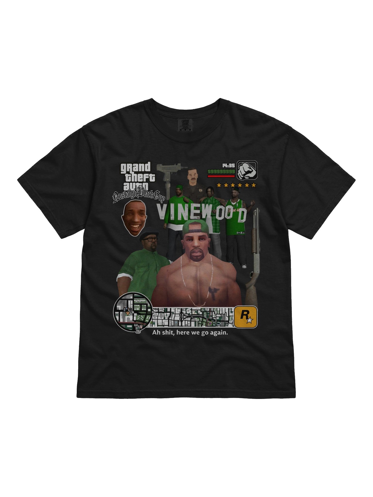Vinewood Legends Collage T-Shirt product image (7)