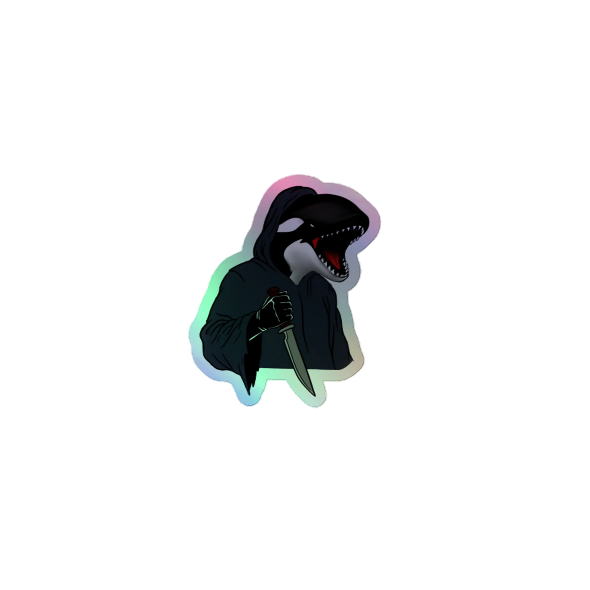 Killer Whale Holographic Sticker Sheet product image (2)