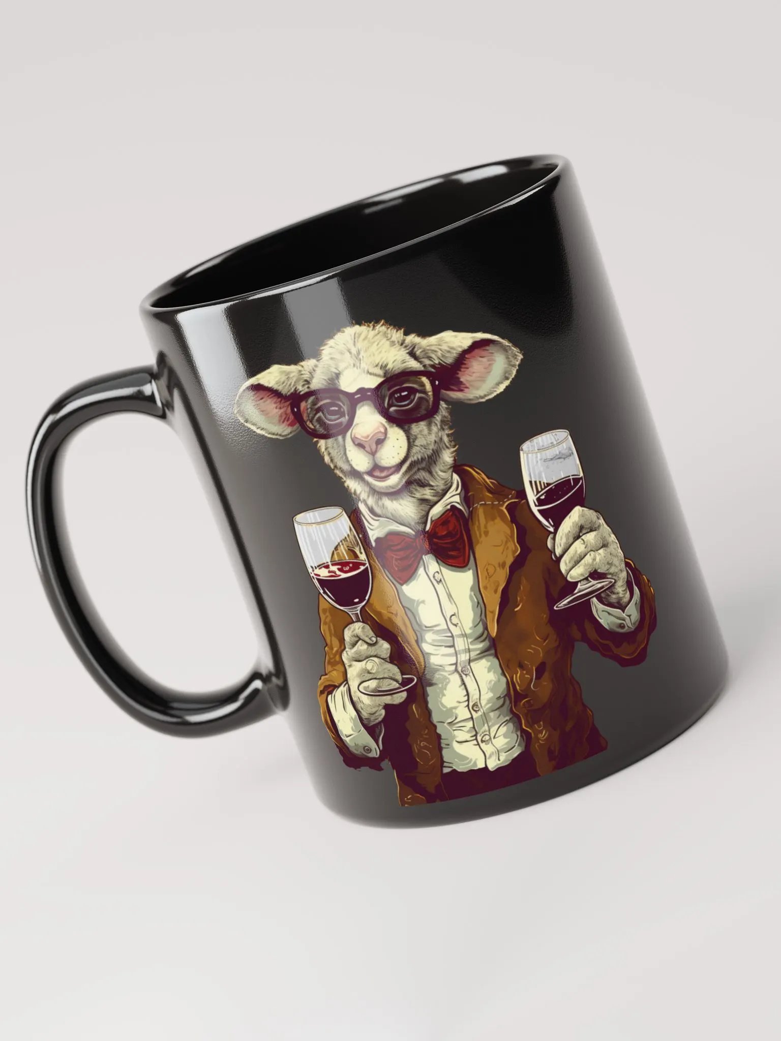 Lubrication Lamb Mug - Dark product image (4)