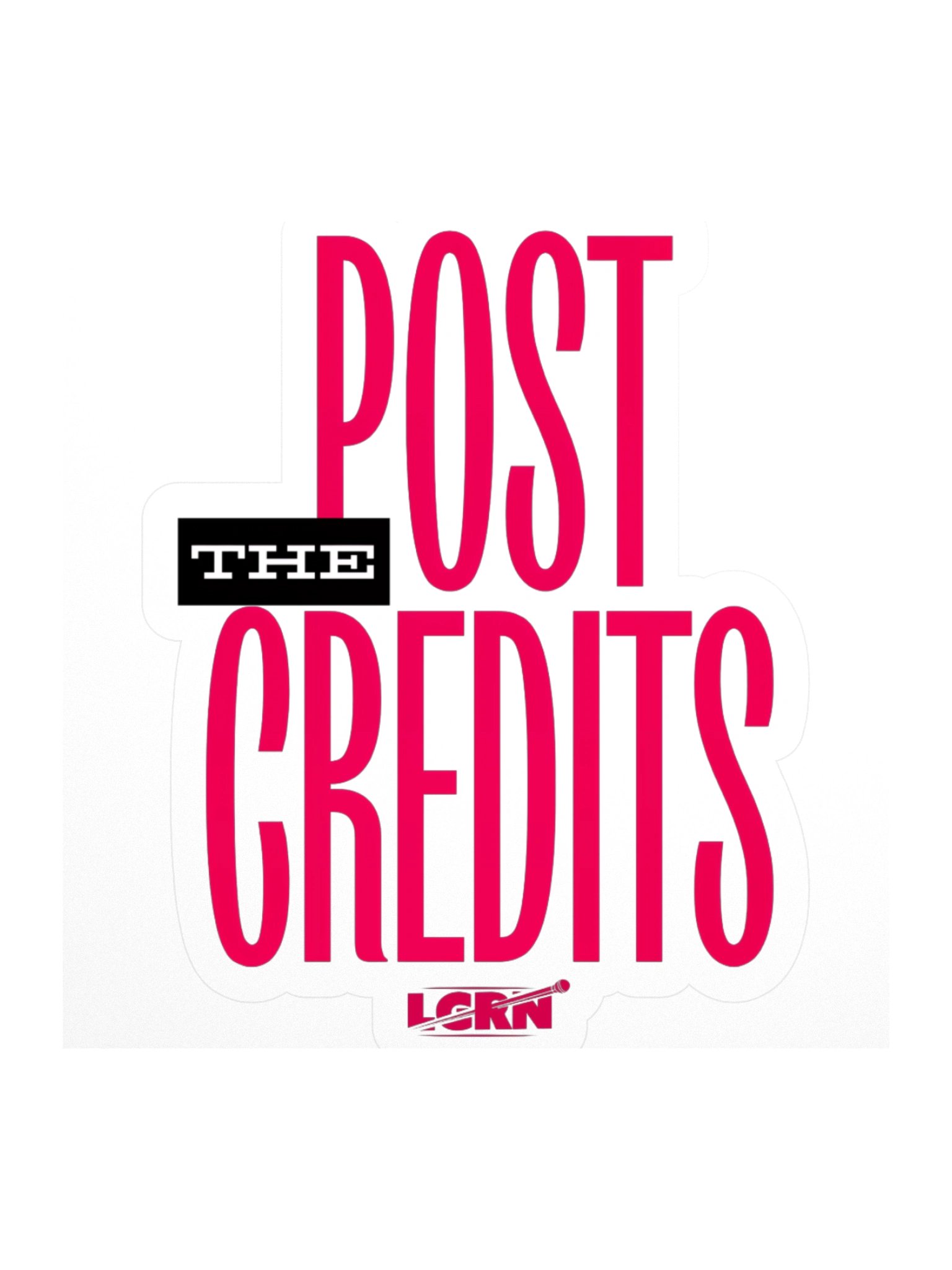 The Post Credits Marquee Sticker product image (1)