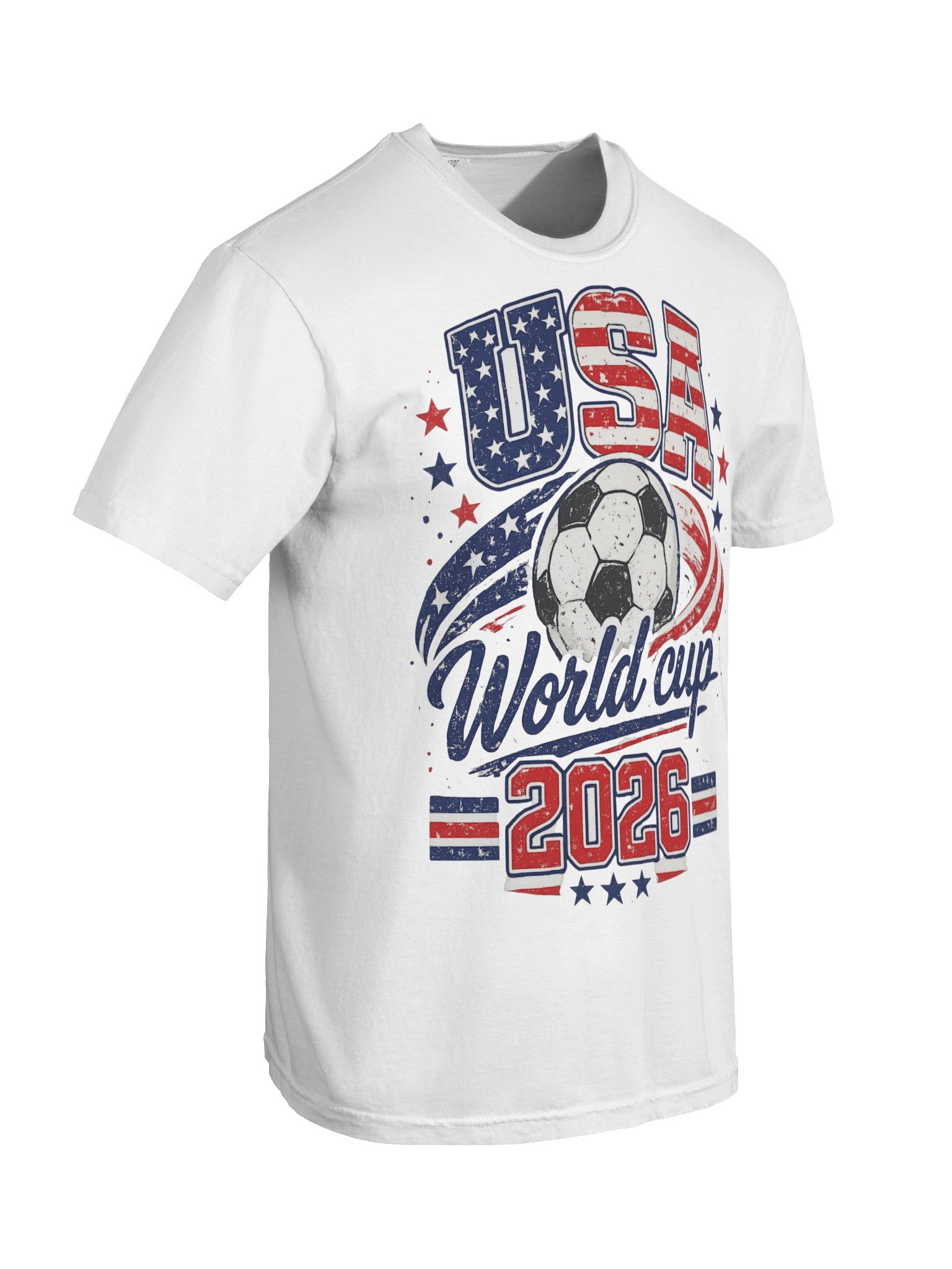 USA World Cup 2026 Retro Patriotic Soccer Graphic Tee product image (30)