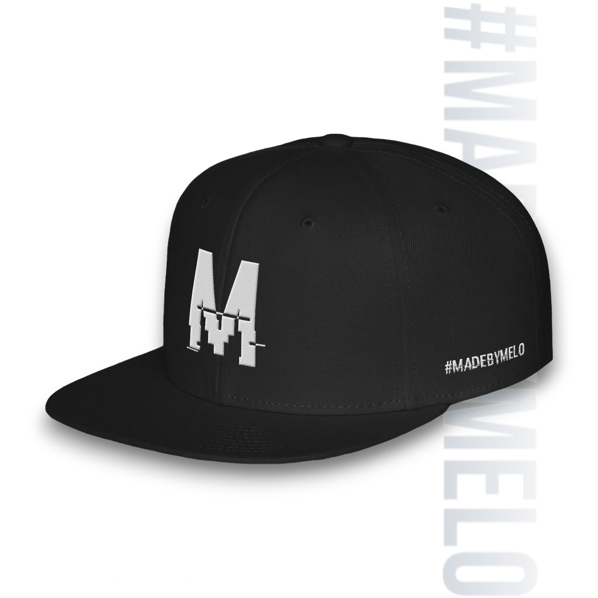 MELO CREW x Whiteout - Snapback Hat | #MadeByMELO product image (1)