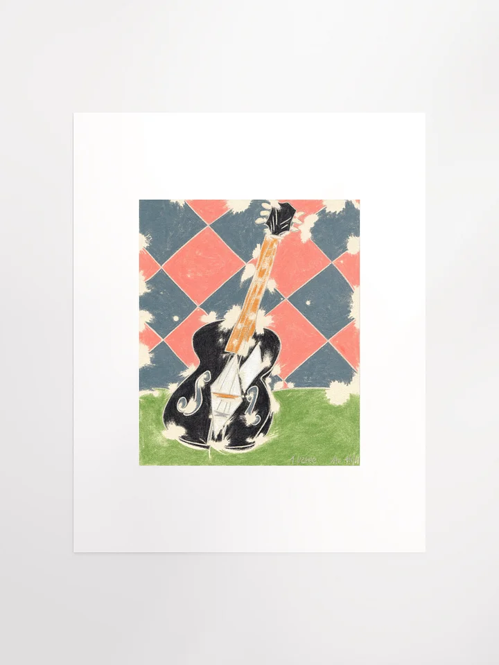 Renees Guitar 2011 print product image (2)