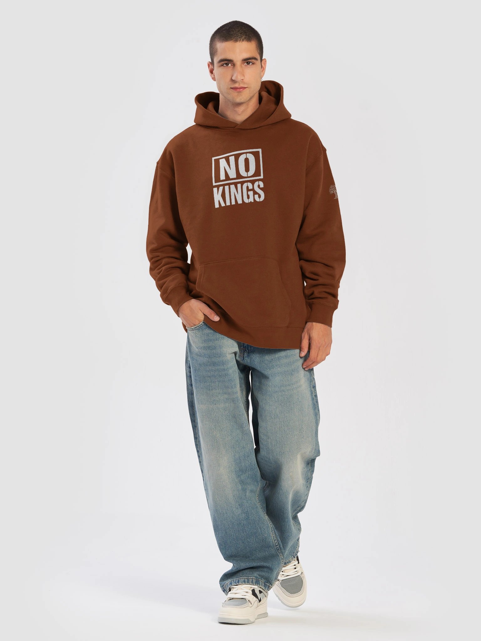 No Kings - Unisex Premium Oversized Hoodie product image (37)