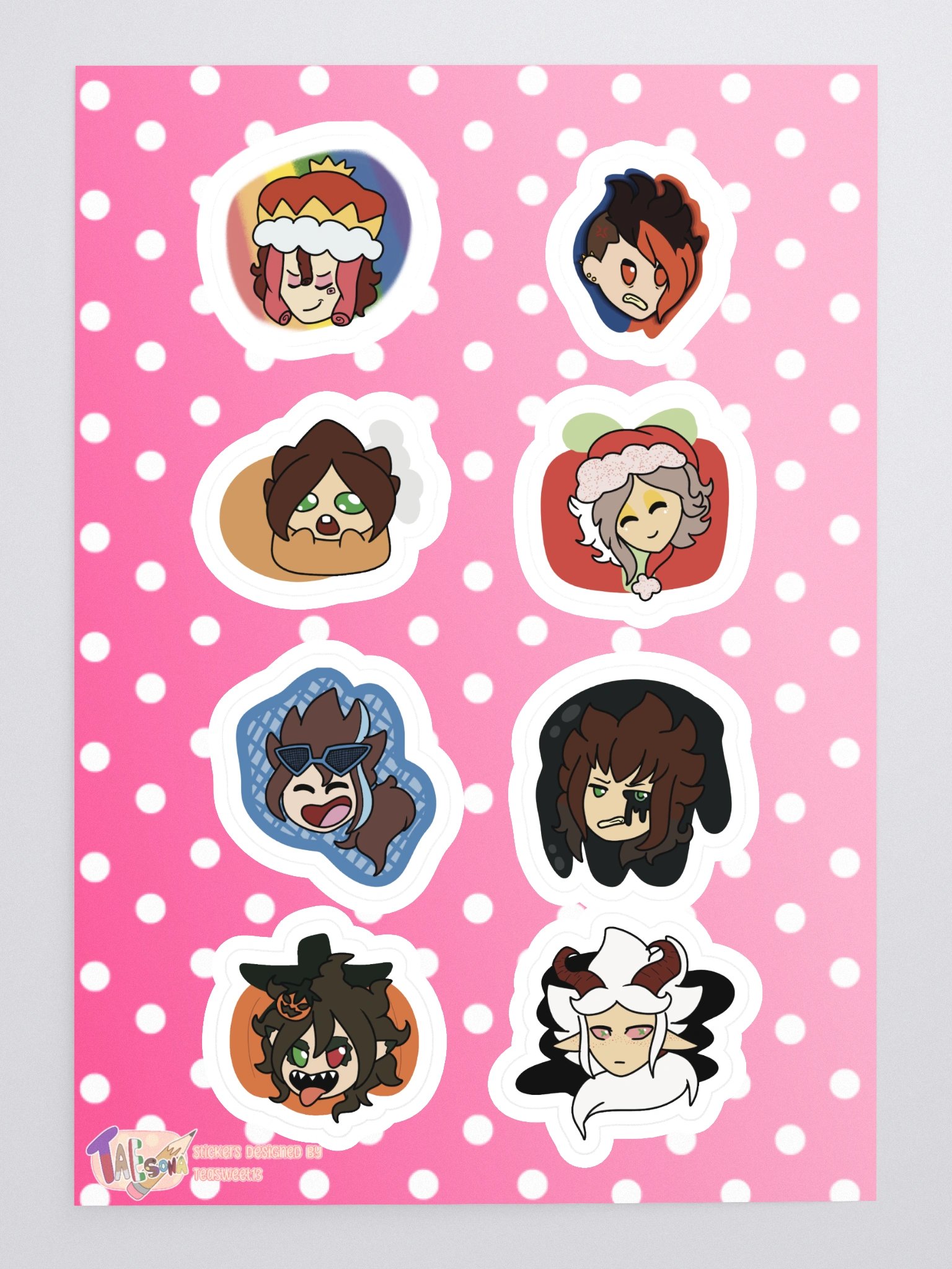 TAESONA: Chibi Sticker Pack 2 product image (3)