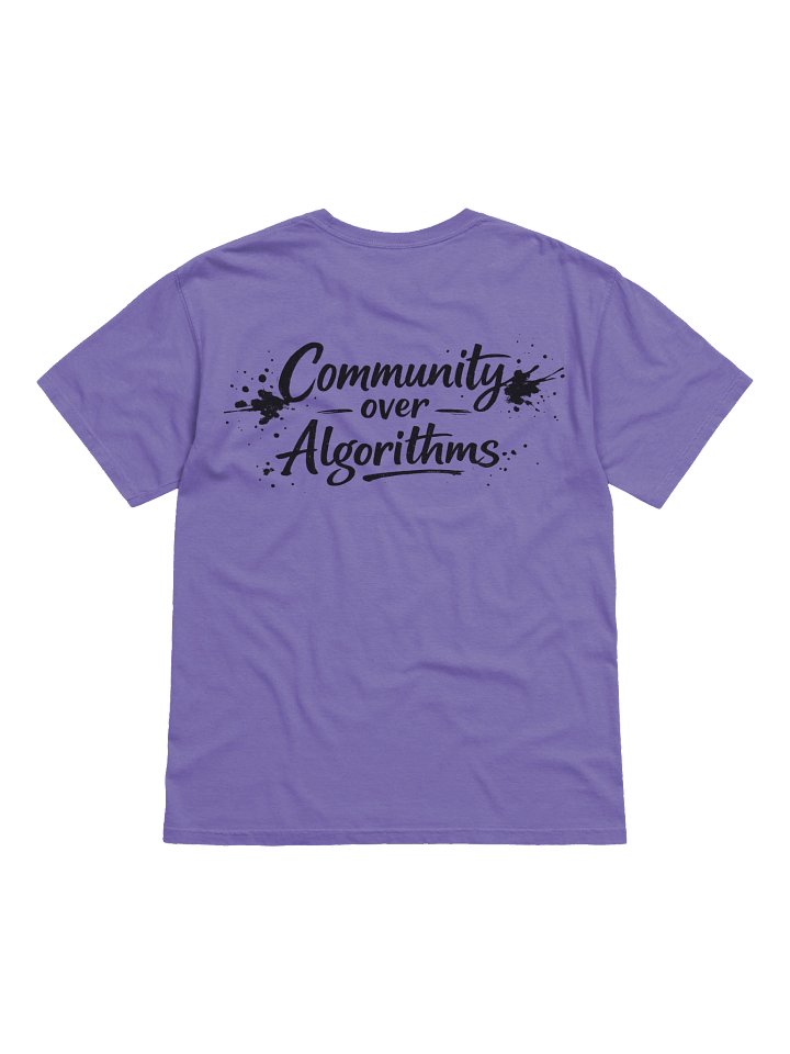 Community Over Algorithms T-Shirt product image (6)