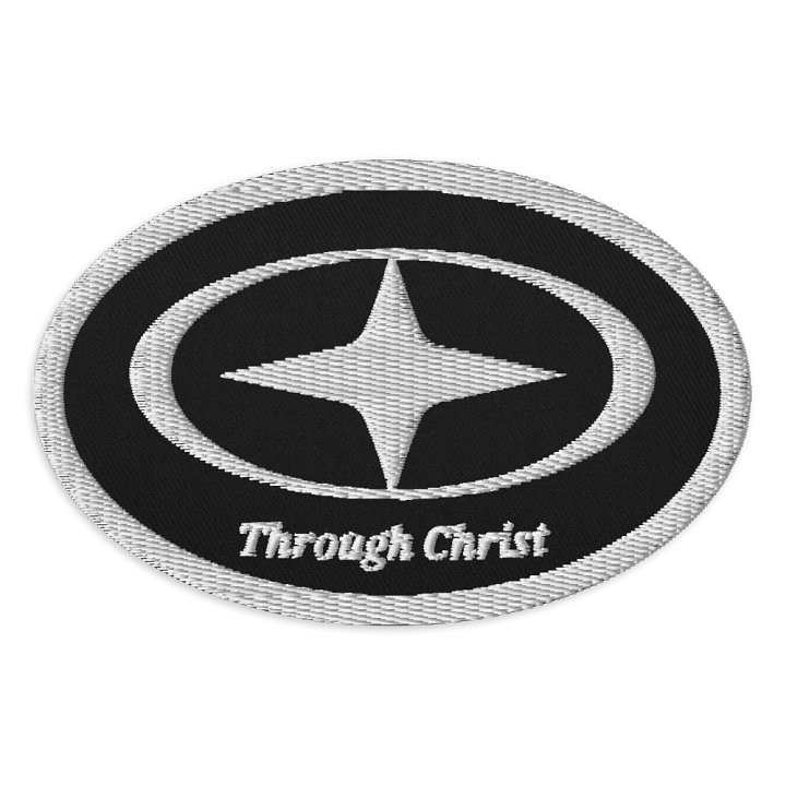Through Christ Denim Patch product image (1)