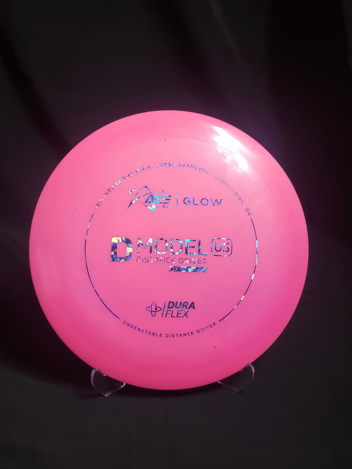 ACE Line D Model US DuraFlex GLOW Plastic | Cornfed Disc Golf
