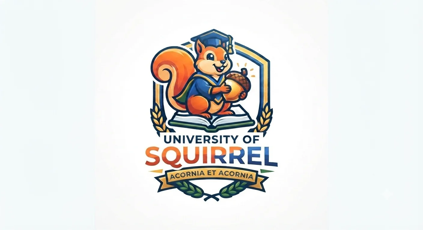University of Squirrel degree parchment product image (2)
