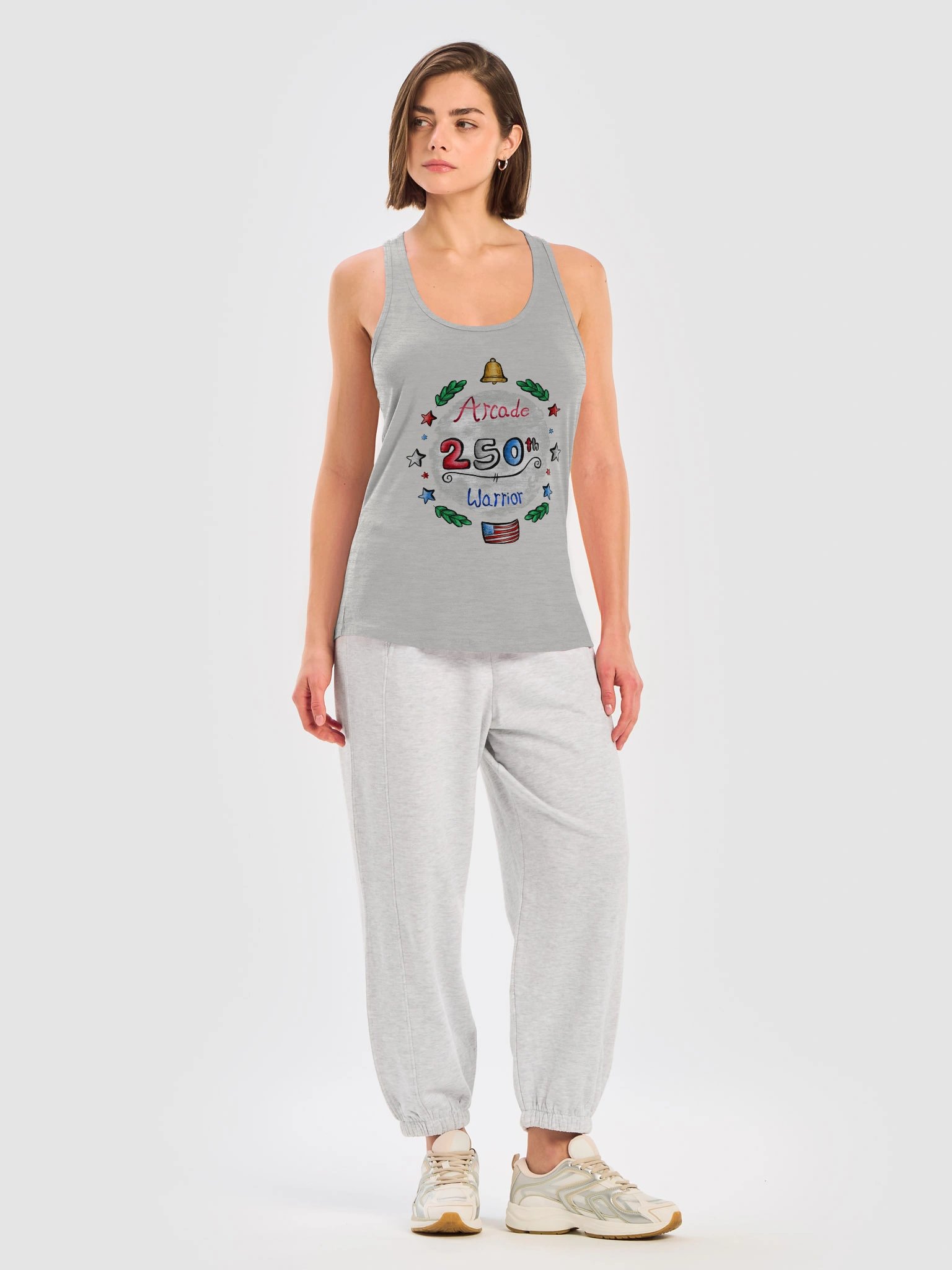 Arcade Warrior America 250 Women's Tank Top product image (27)