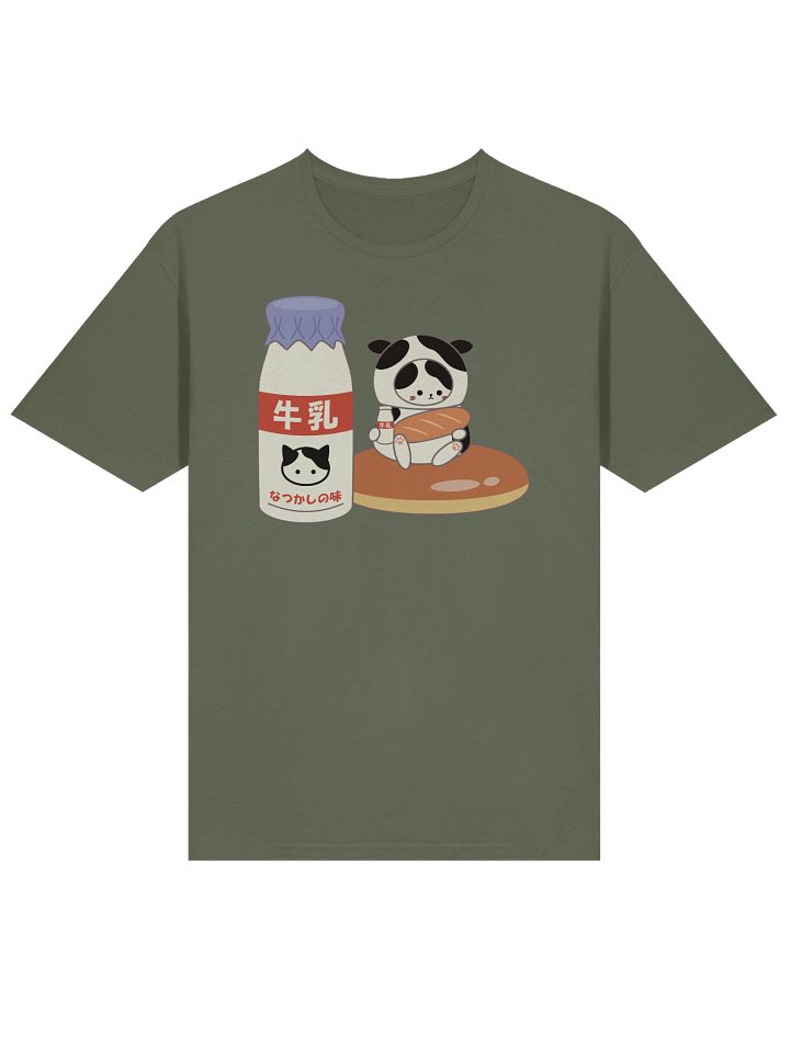 Milk Cat - Unisex Adult Super Soft Lightweight T-shirt product image (1)
