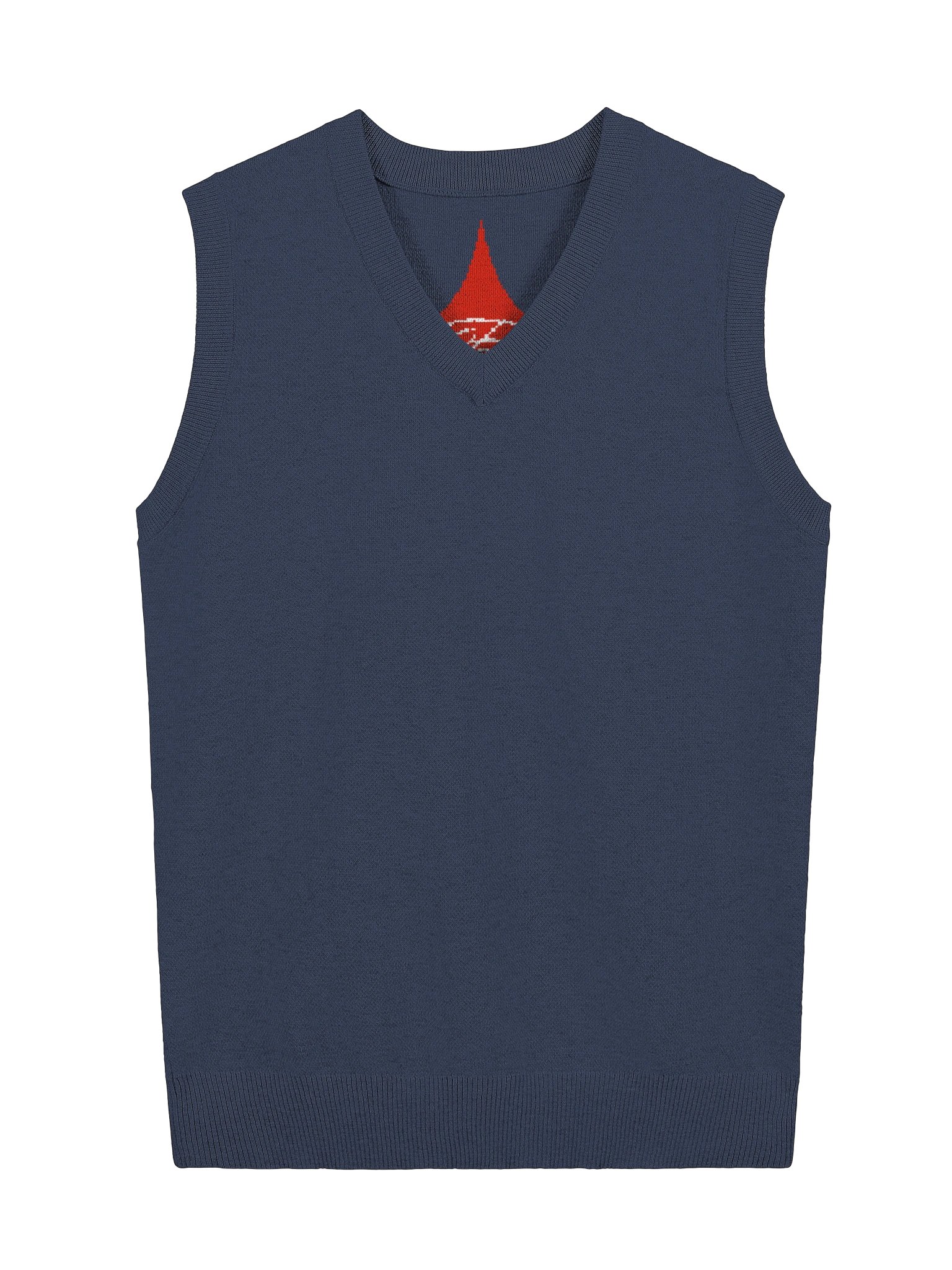 F&F Knitted V-Neck Vest (MT) product image (1)