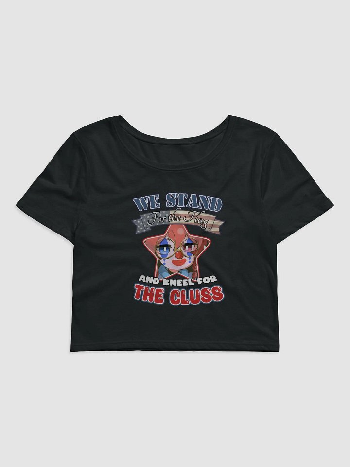 WE KNEEL FOR THE CLUSS CROP TOP product image (1)