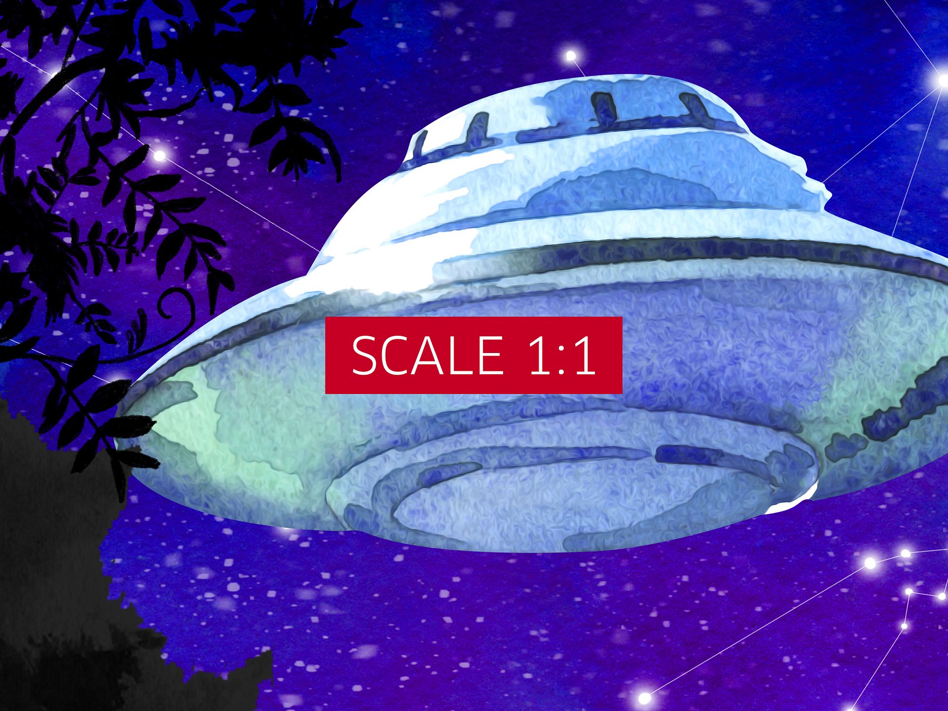 I want to believe / X-Files poster. Watercolor version — sci-fi poster, movie poster, space art print product image (5)