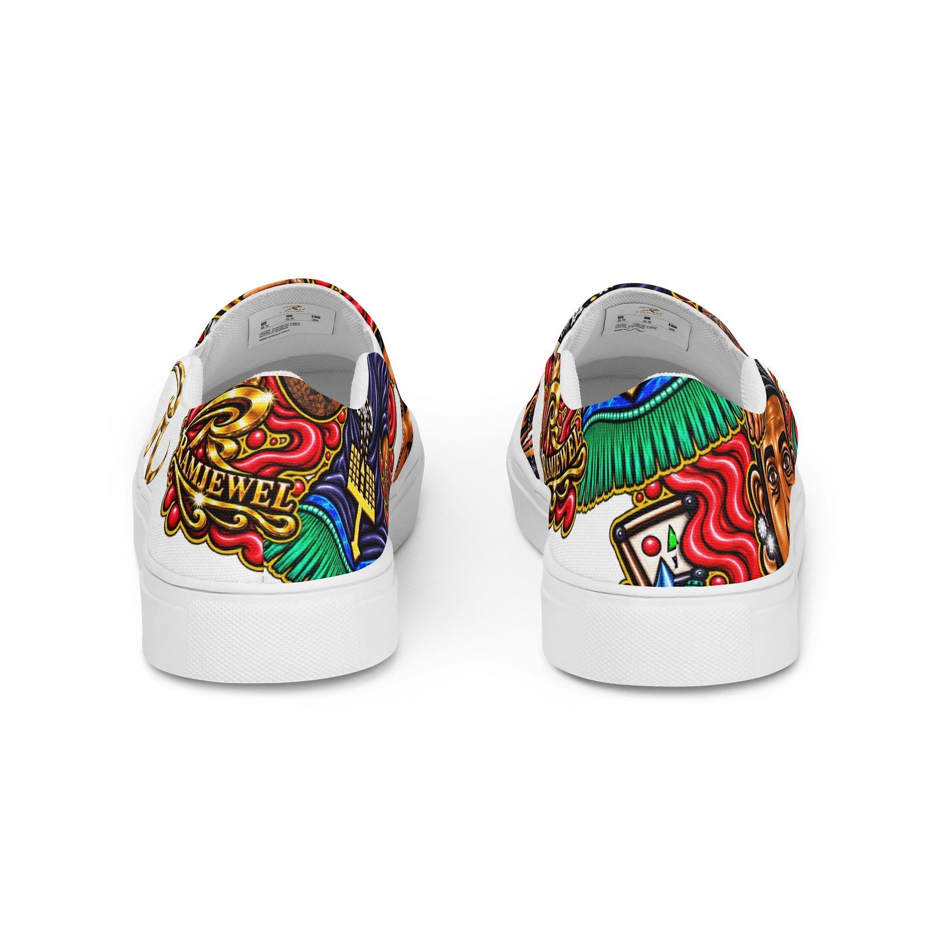 Women's Caricature Slip-On Canvas Shoes by RamJewEL product image (4)