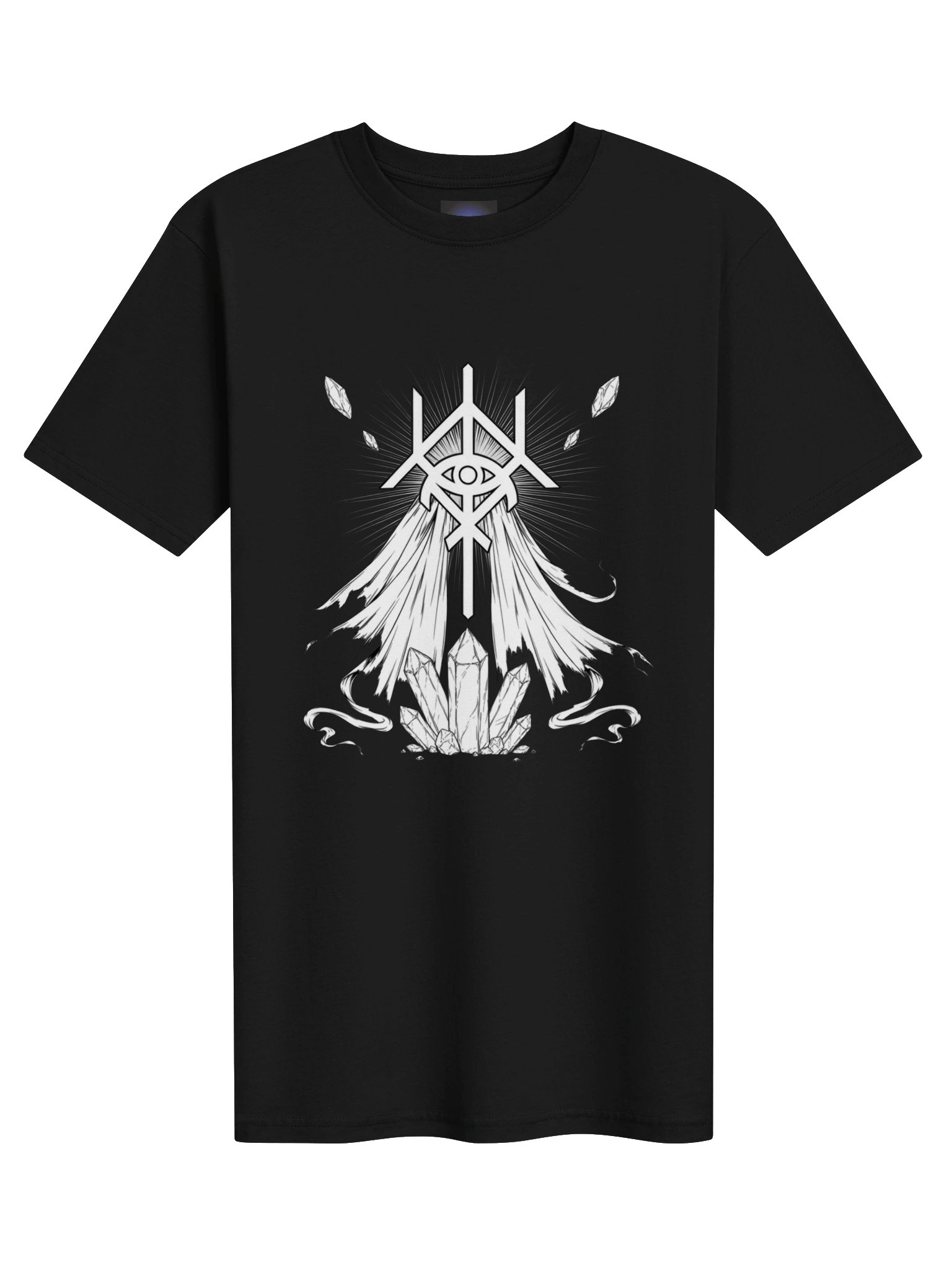 The Cryptic Seer // Ethereal Quartz Heavyweight Tee product image (3)