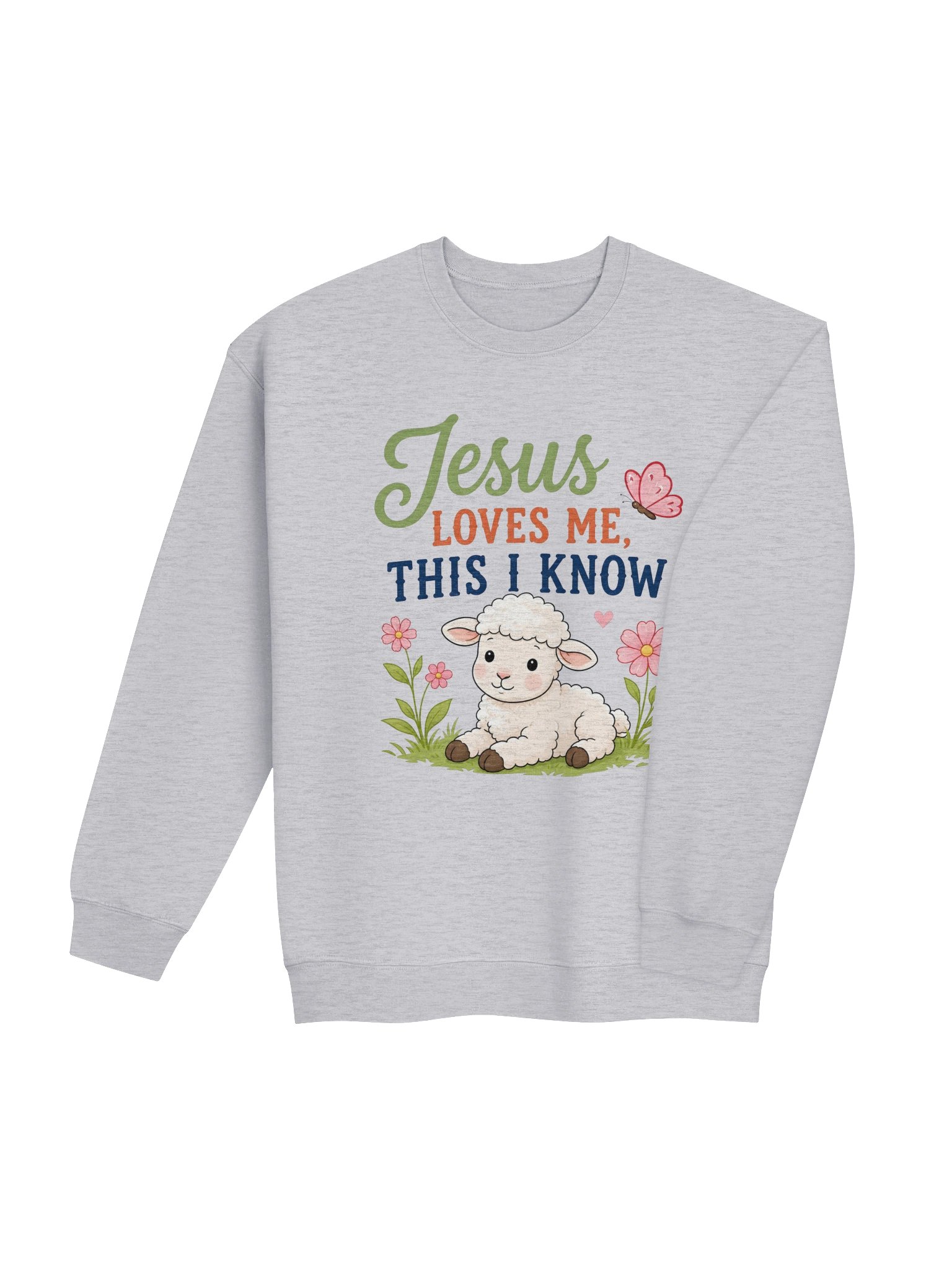 Jesus Loves Me This I Know Sweatshirt product image (4)