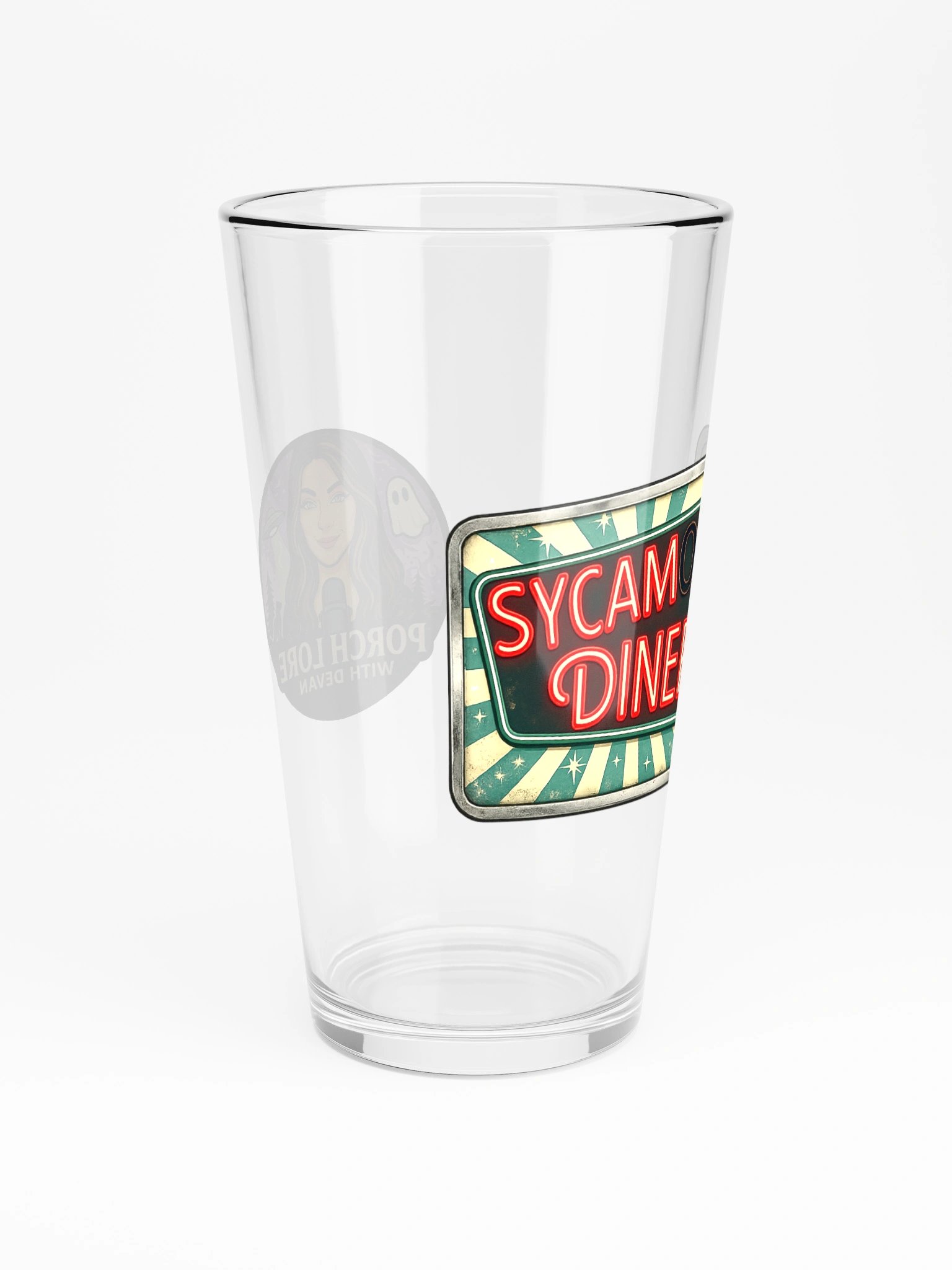SYCAMORE DINER SHAKER PINT GLASS 16oz product image (4)