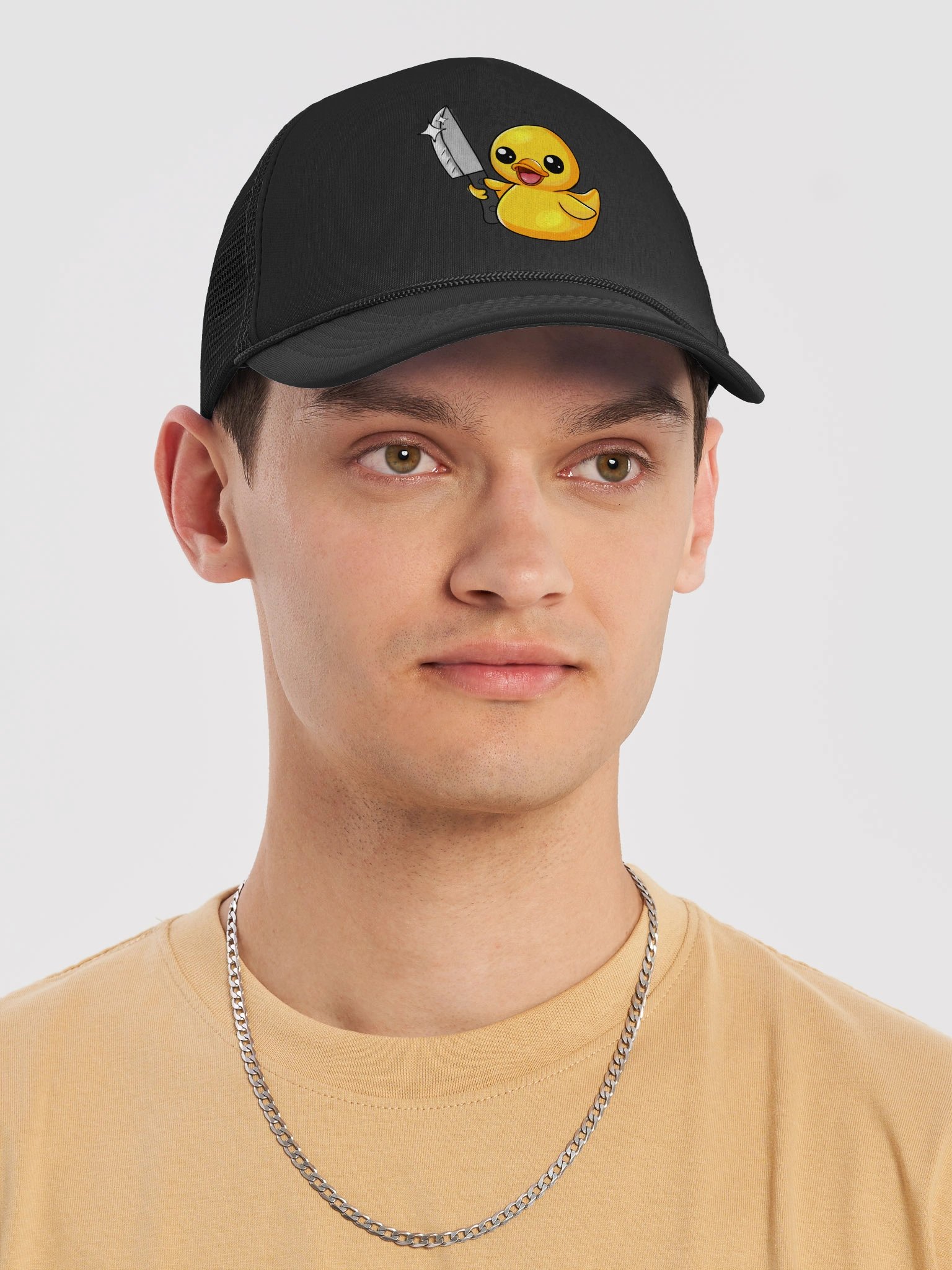 Stabby Duck Cap Foam Trucker Hat product image (5)