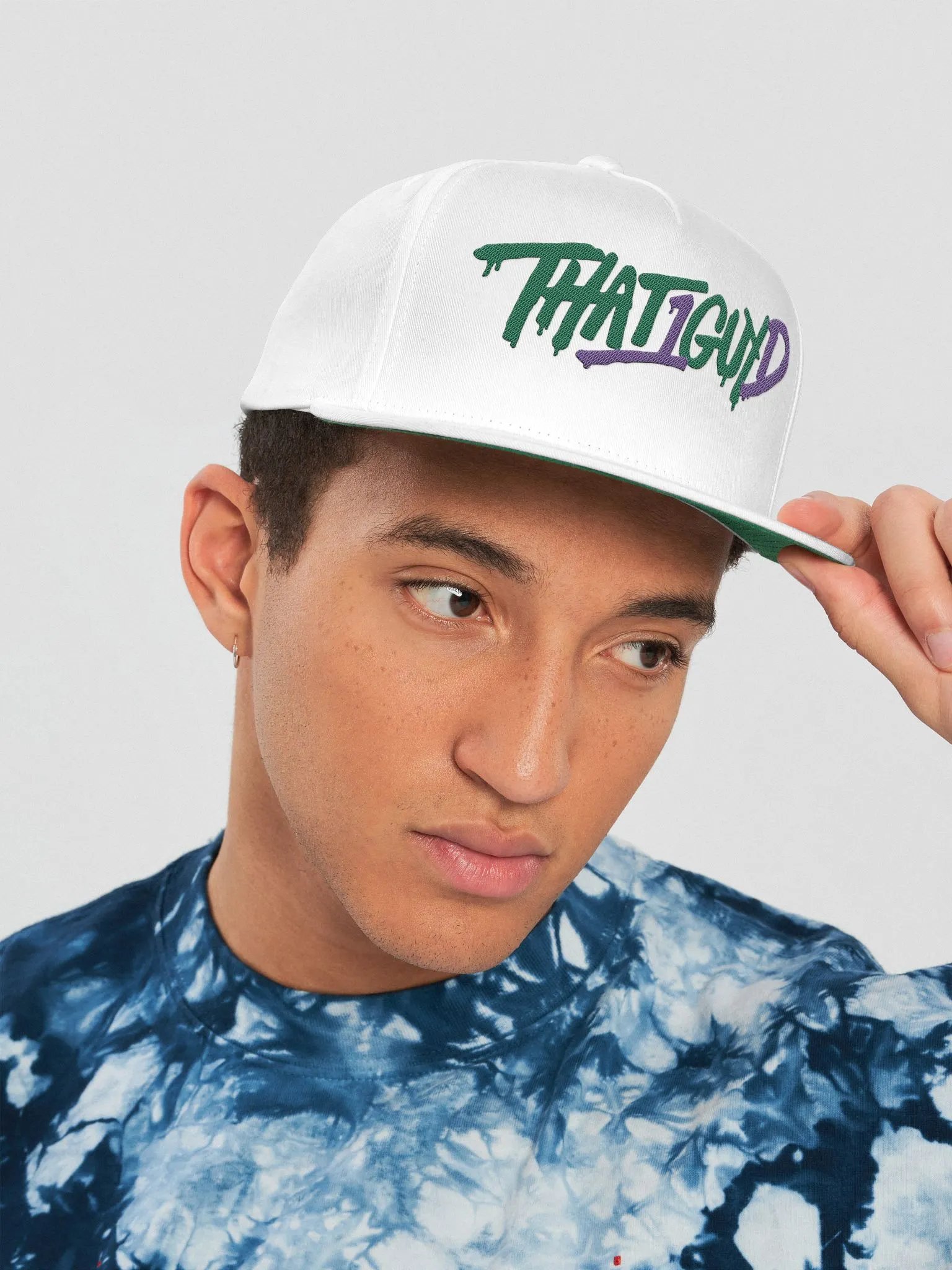 That1GuyD Text Logo Snapback product image (7)