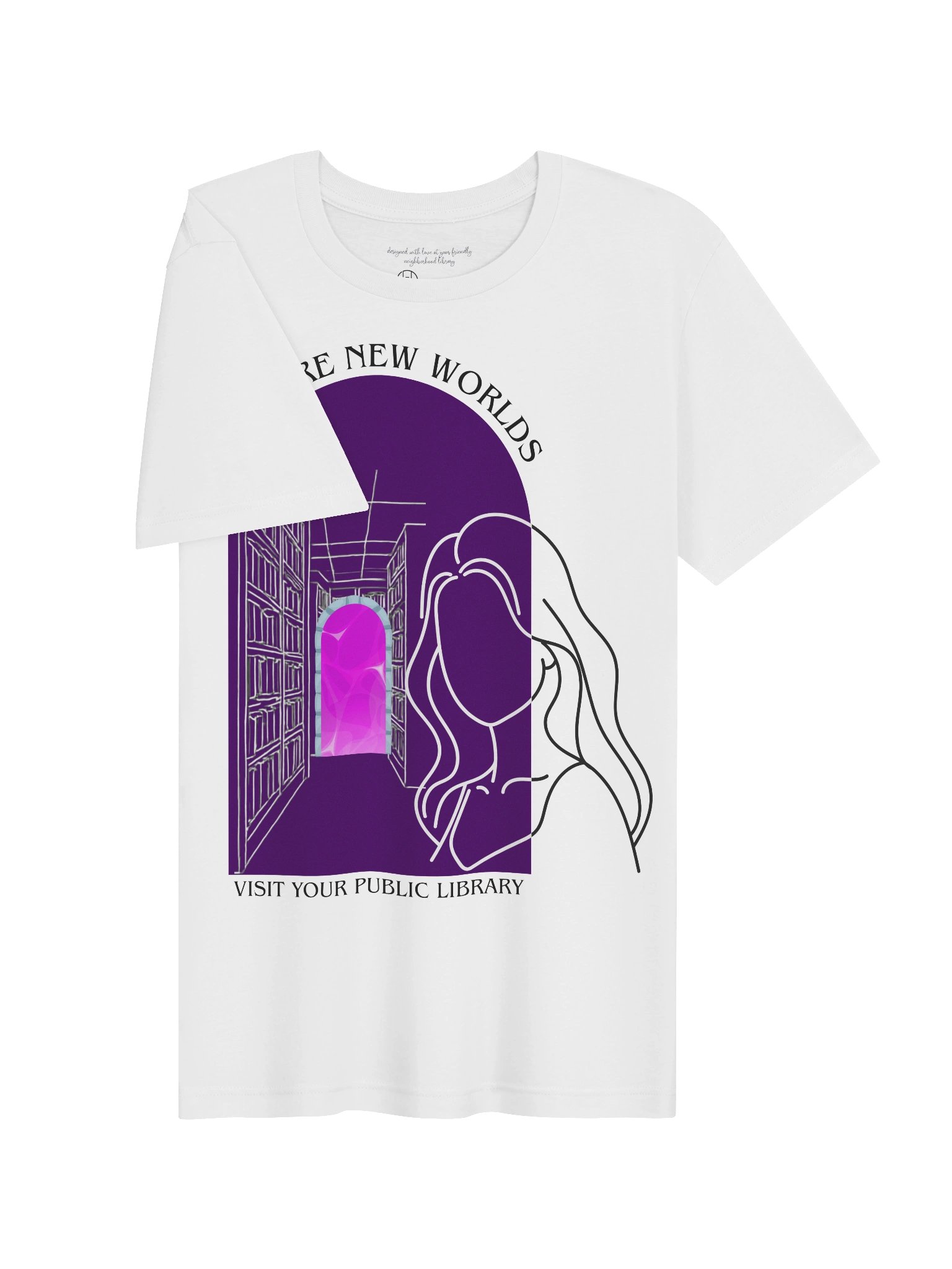Explore New Worlds Adult T-Shirt product image (33)